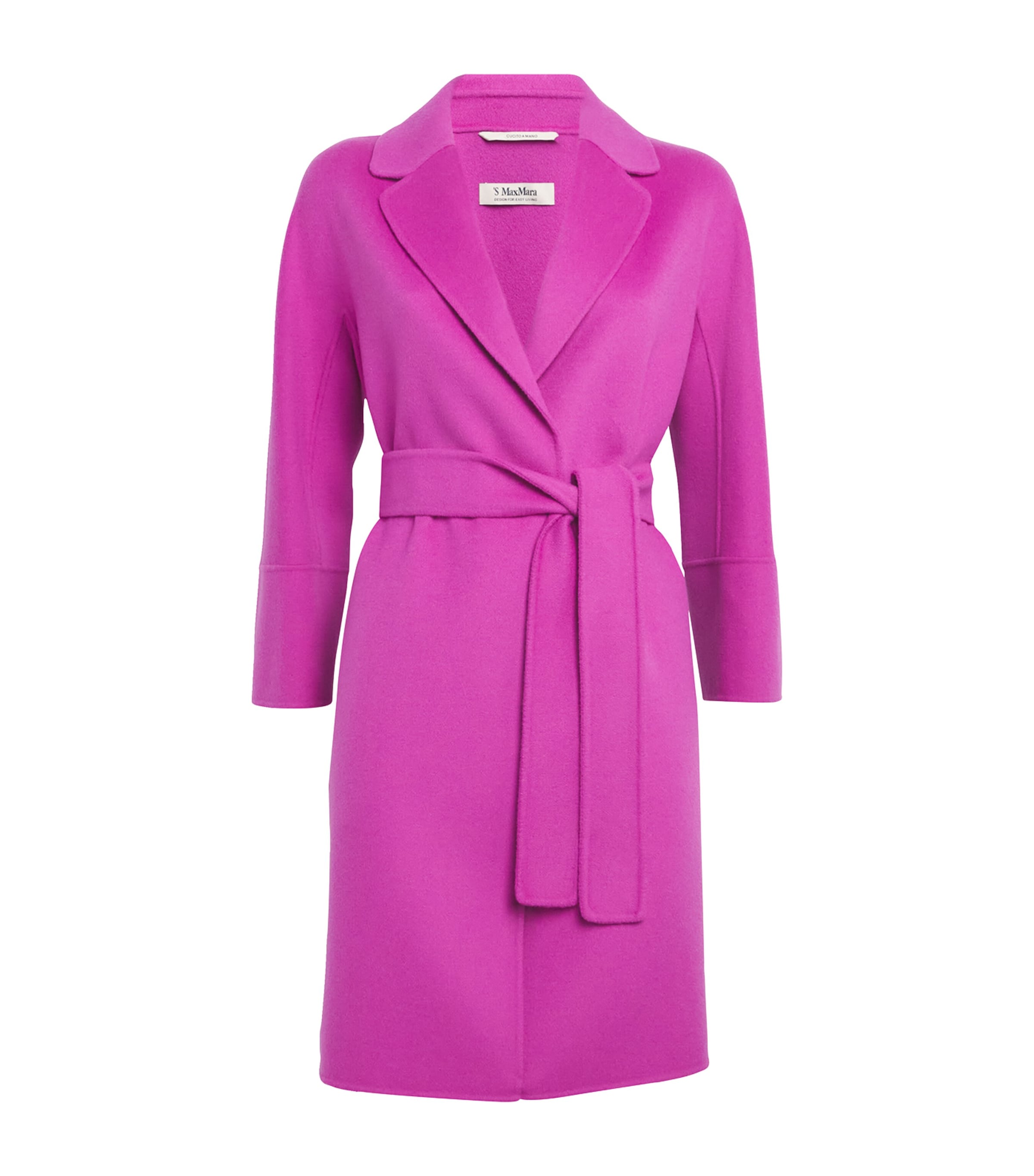 Virgin Wool Arona Wrap Coat