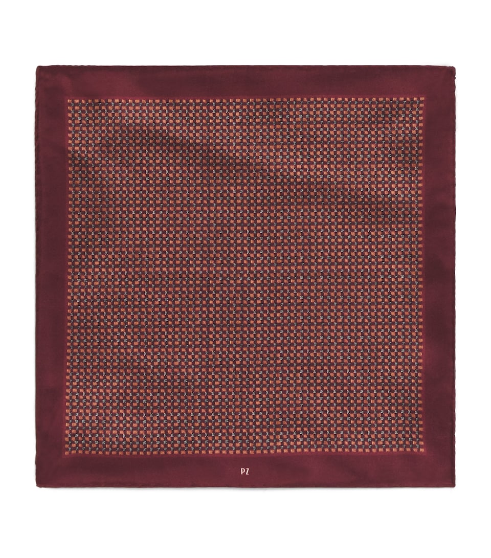 Silk Jacquard Pocket Square