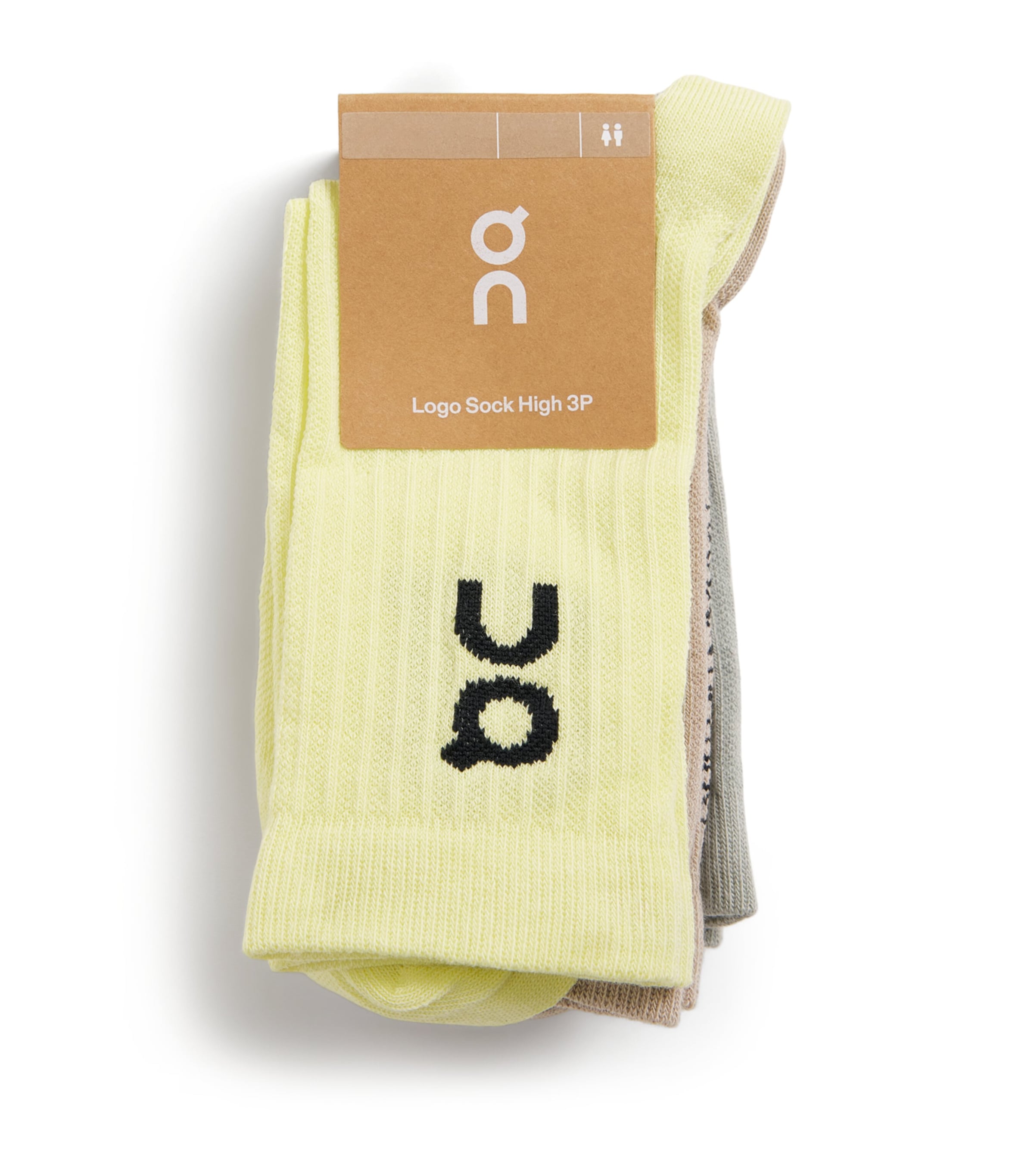 Organic Cotton-Blend Logo Socks (Pack of 3)