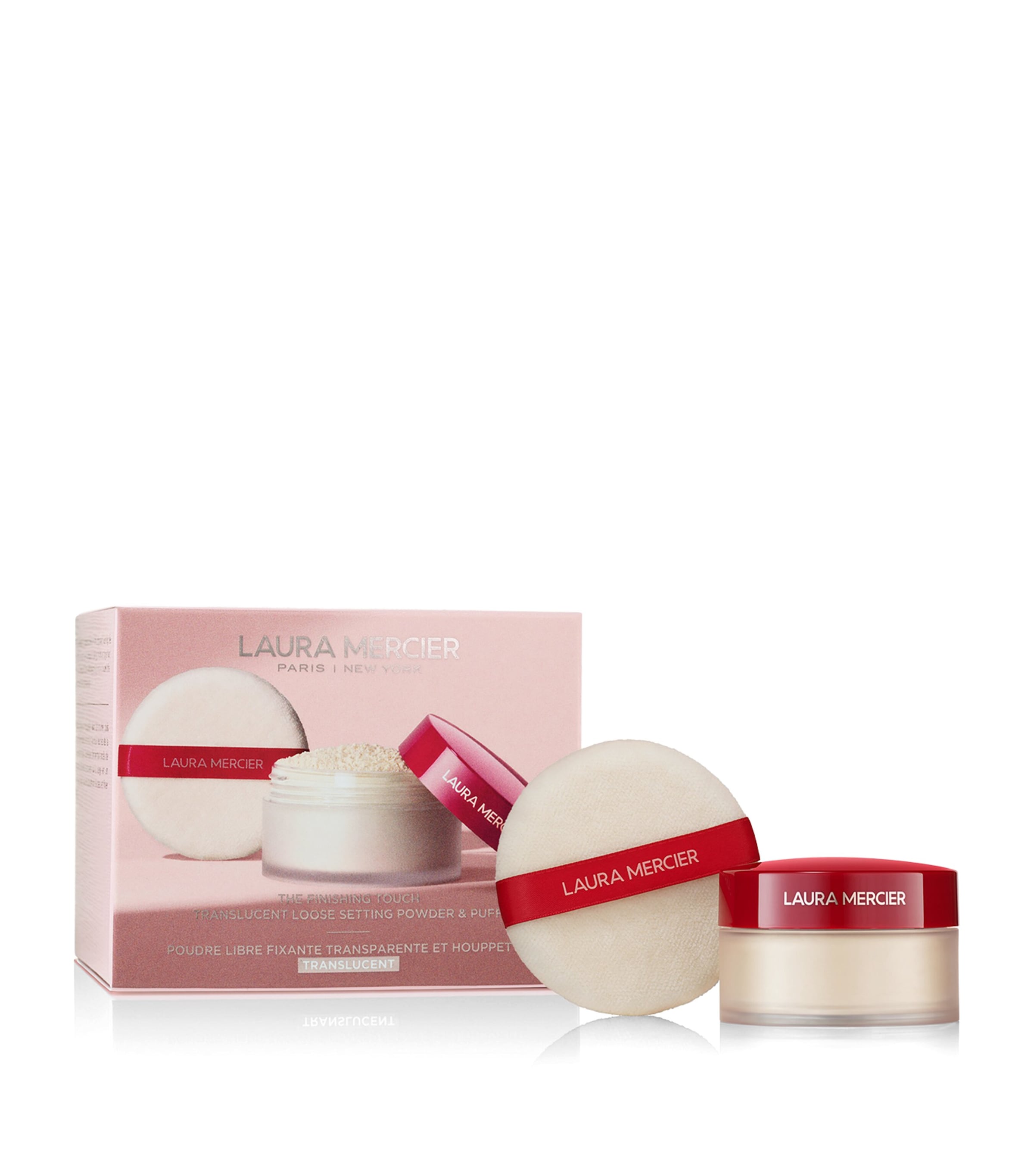 Laura Mercier Translucent Loose Setting Powder and Velour Puff Set Translucent