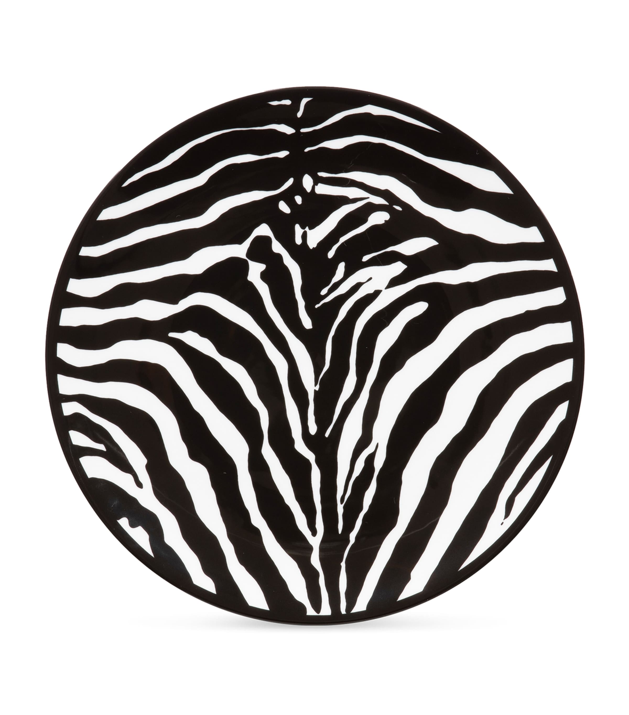 Porcelain Zebra Charger Plate (31cm)