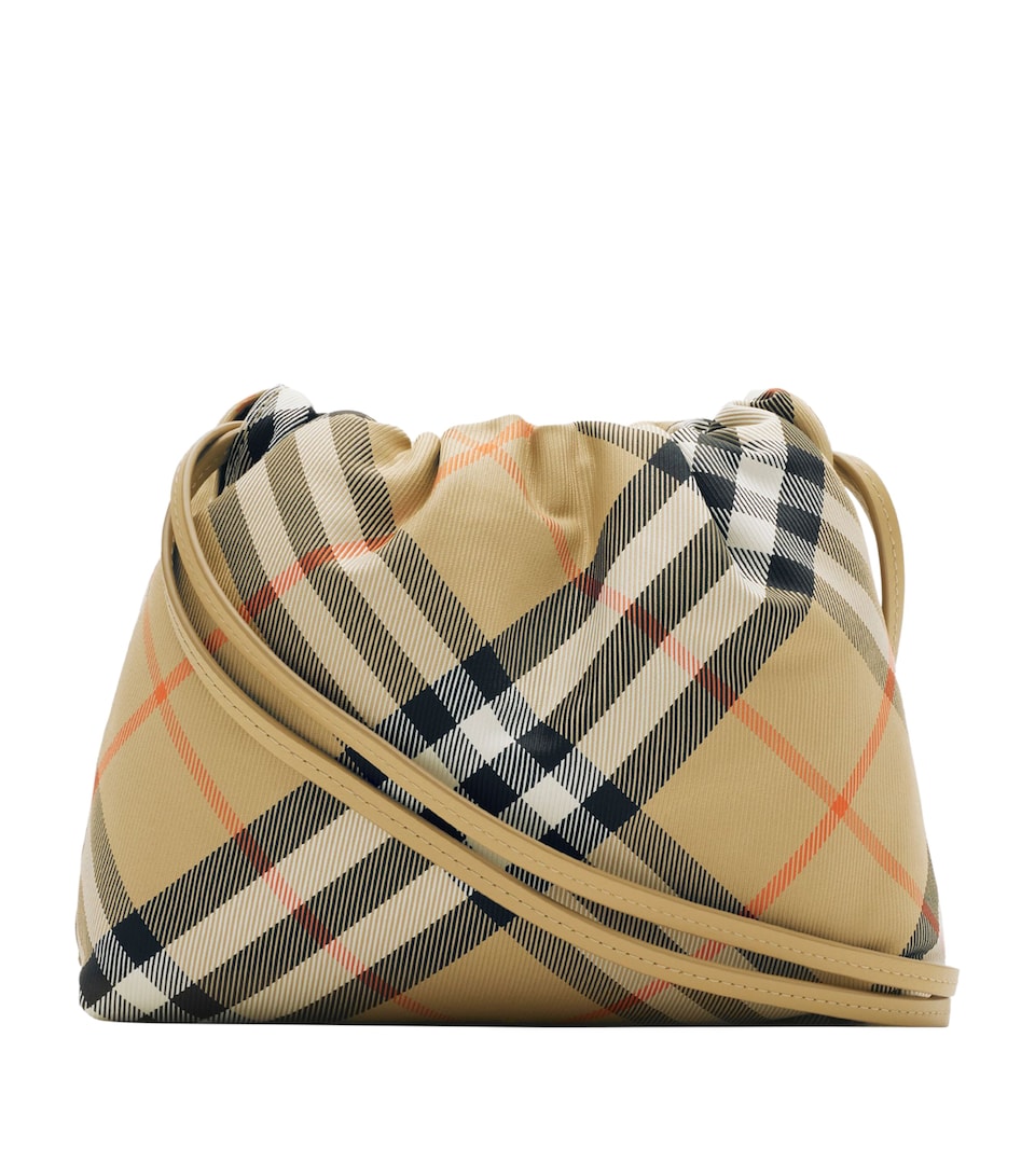 Check Cross-Body Bag