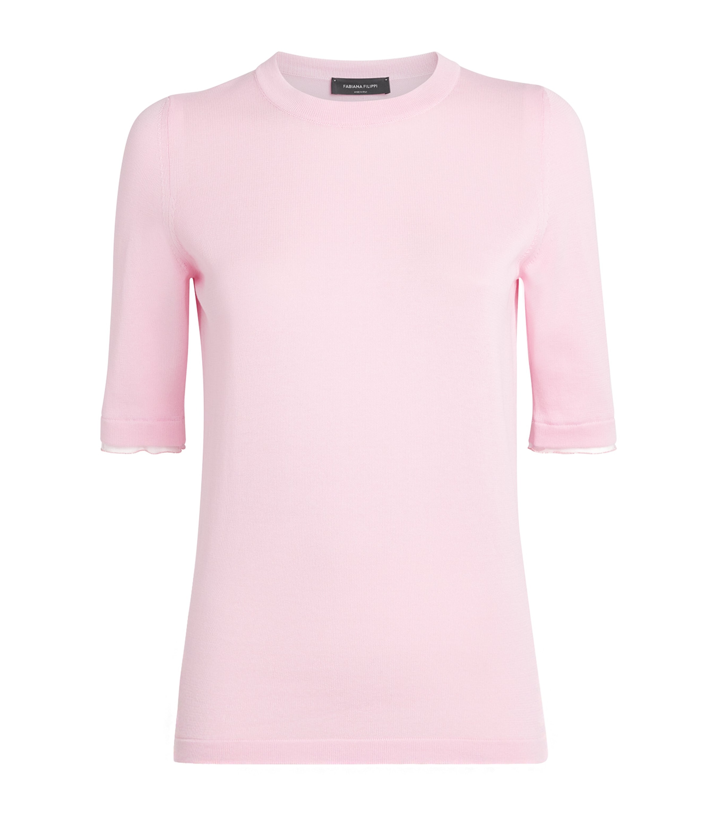 Cotton Knitted T-Shirt