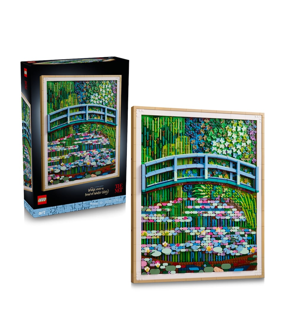 Lego Art Claude Monet – Bridge over a Pond of Water Lilies 31220