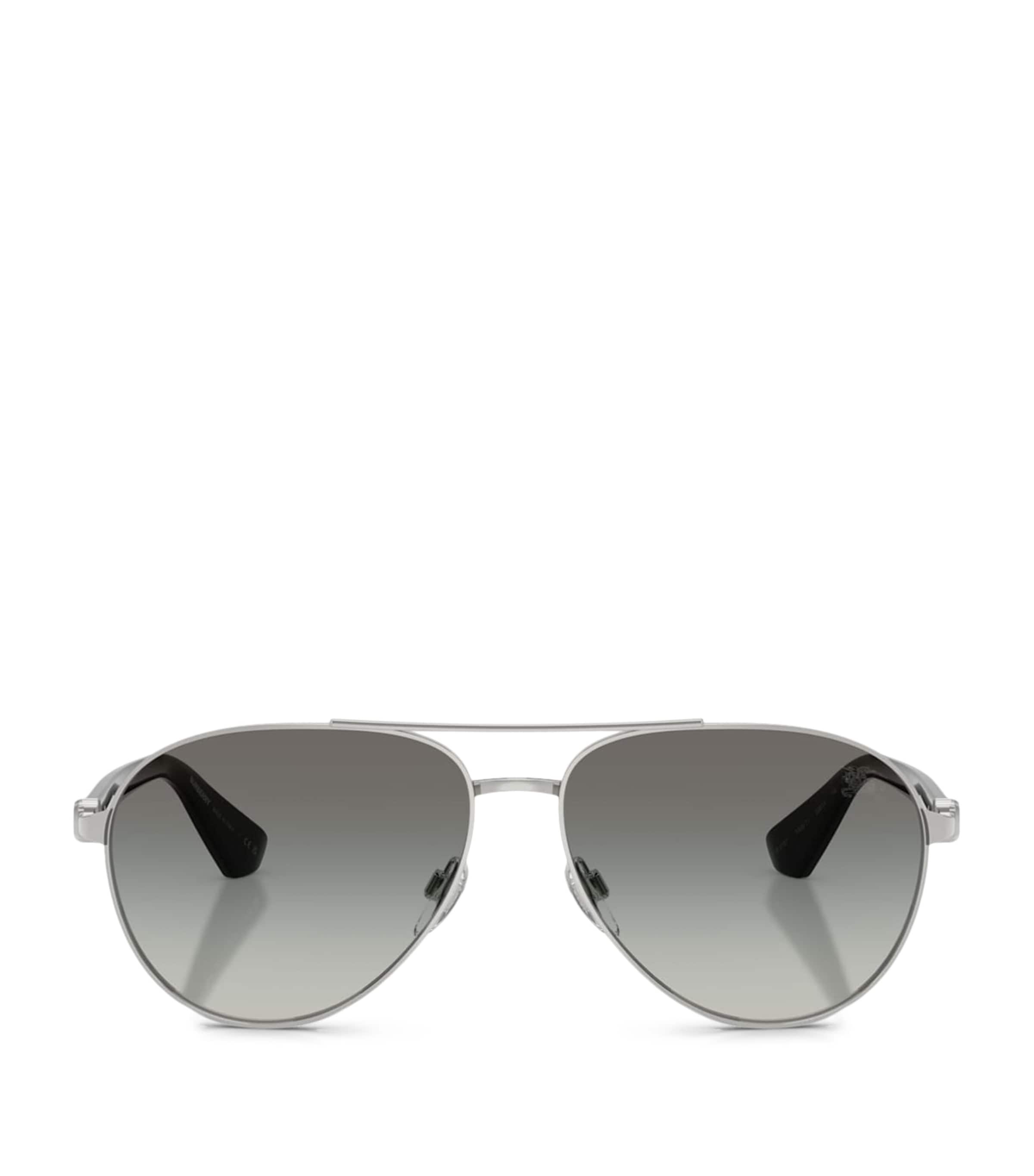 Burberry Metal BE3167 Pilot Sunglasses Silver