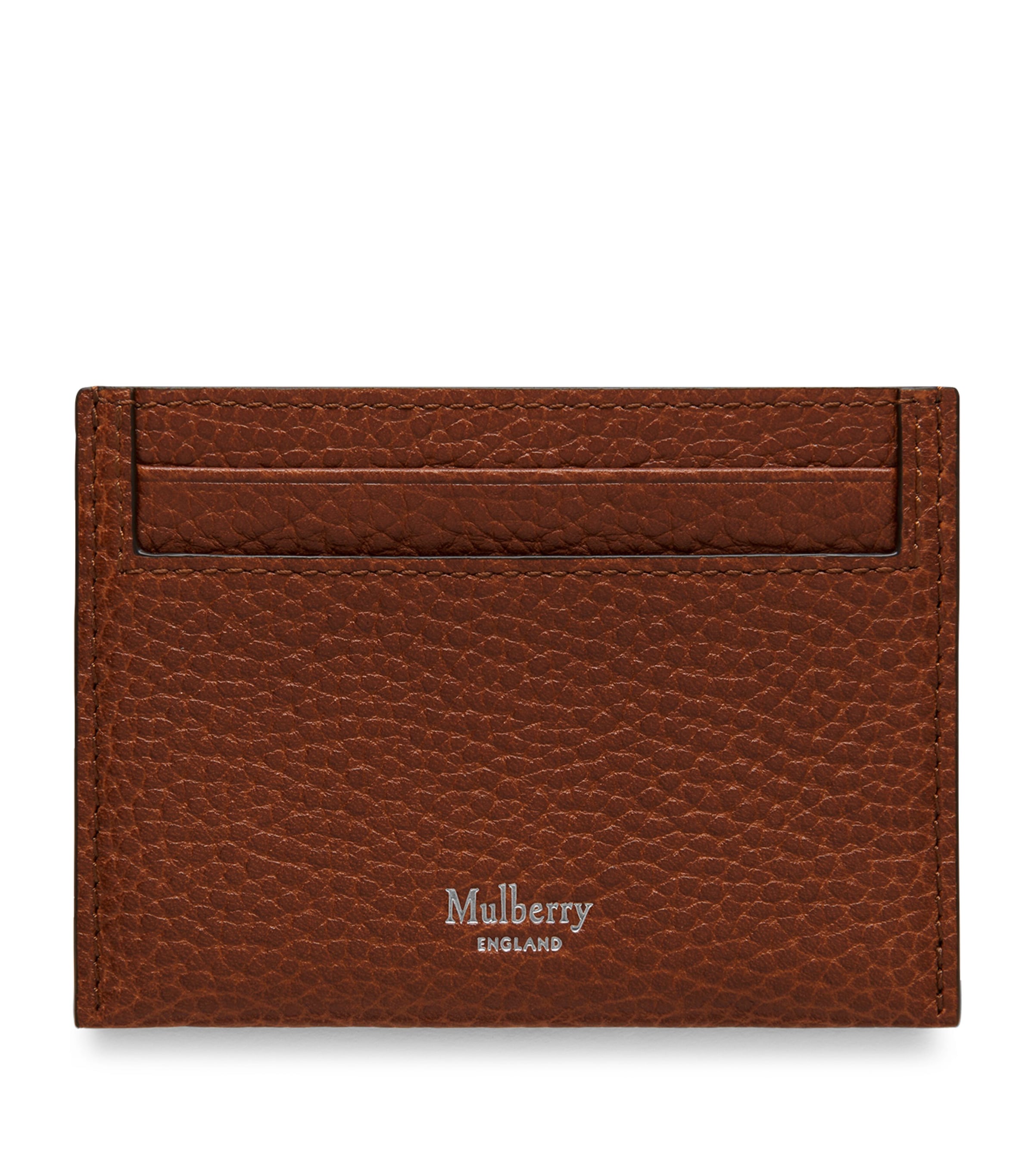 Grained Leather Card Holder