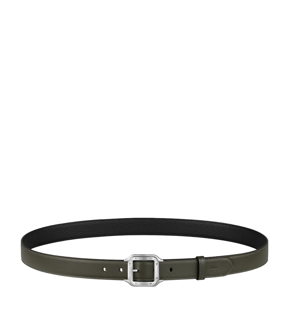 Leather Santos de Cartier Belt