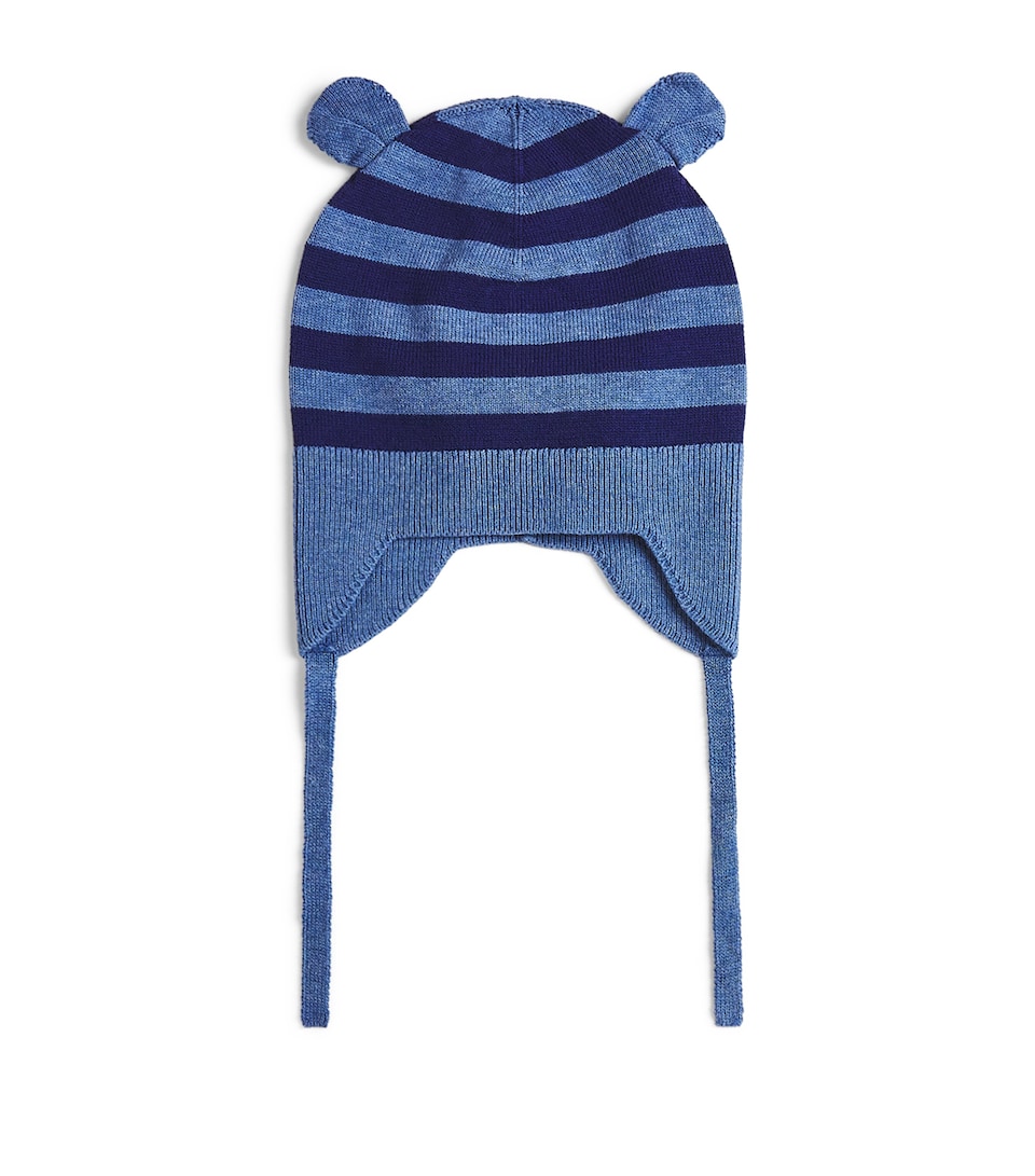 Organic Cotton Stripe Knit Hat (0-24 Months)