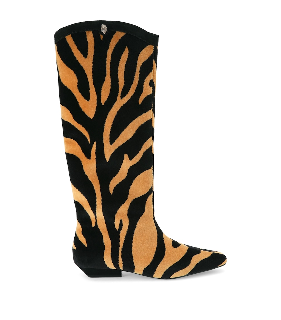 Kurt Geiger London Velvet Westbury Pull-On Boots Other