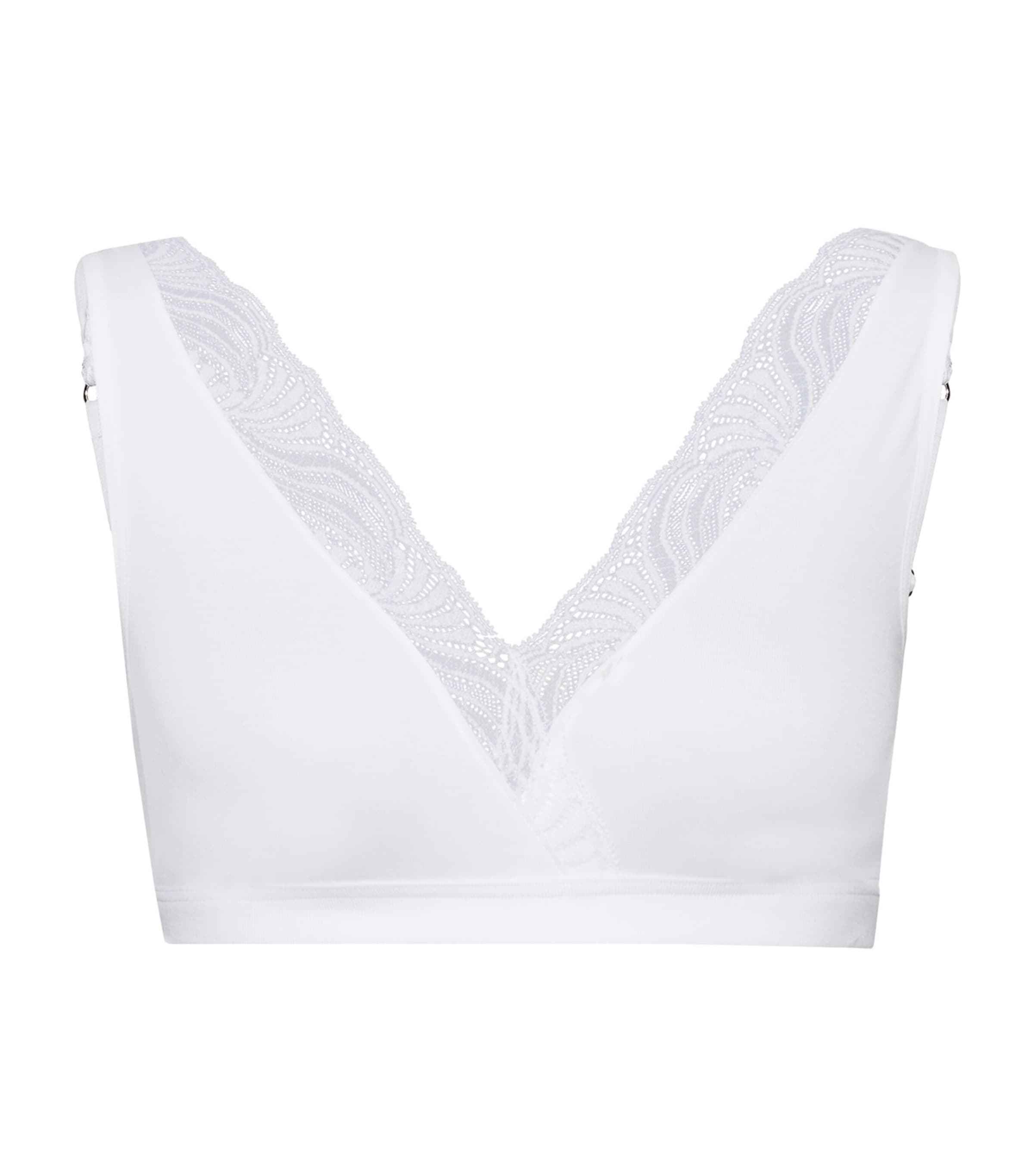 Hanro Womens Cotton Delight Soft Cup Bra White