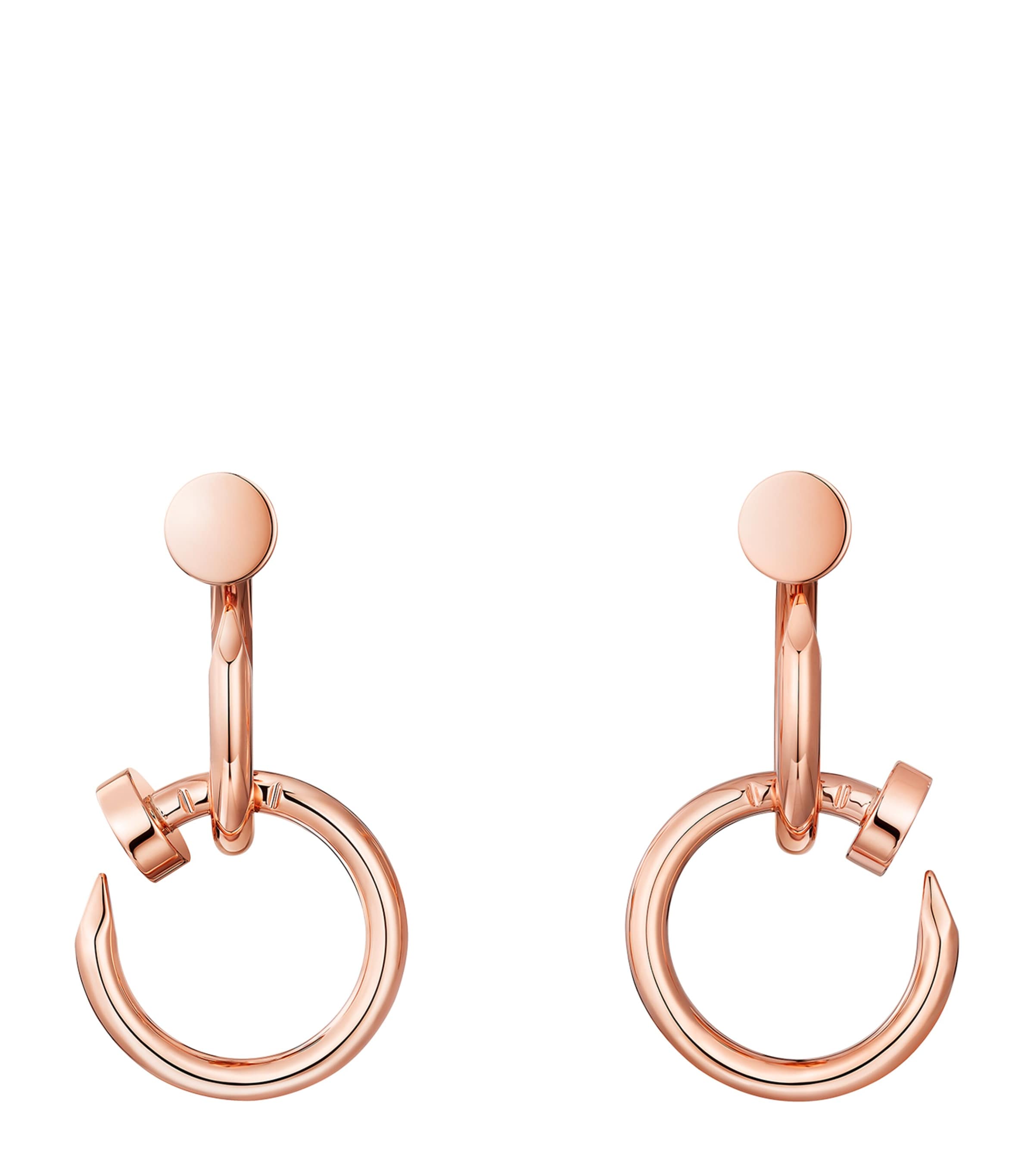 Cartier Rose Gold Juste un Clou Earrings Rose Gold