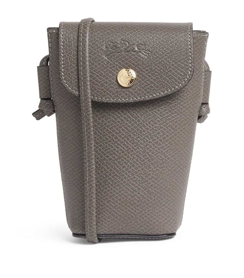 Leather Épure Phone Case with Strap