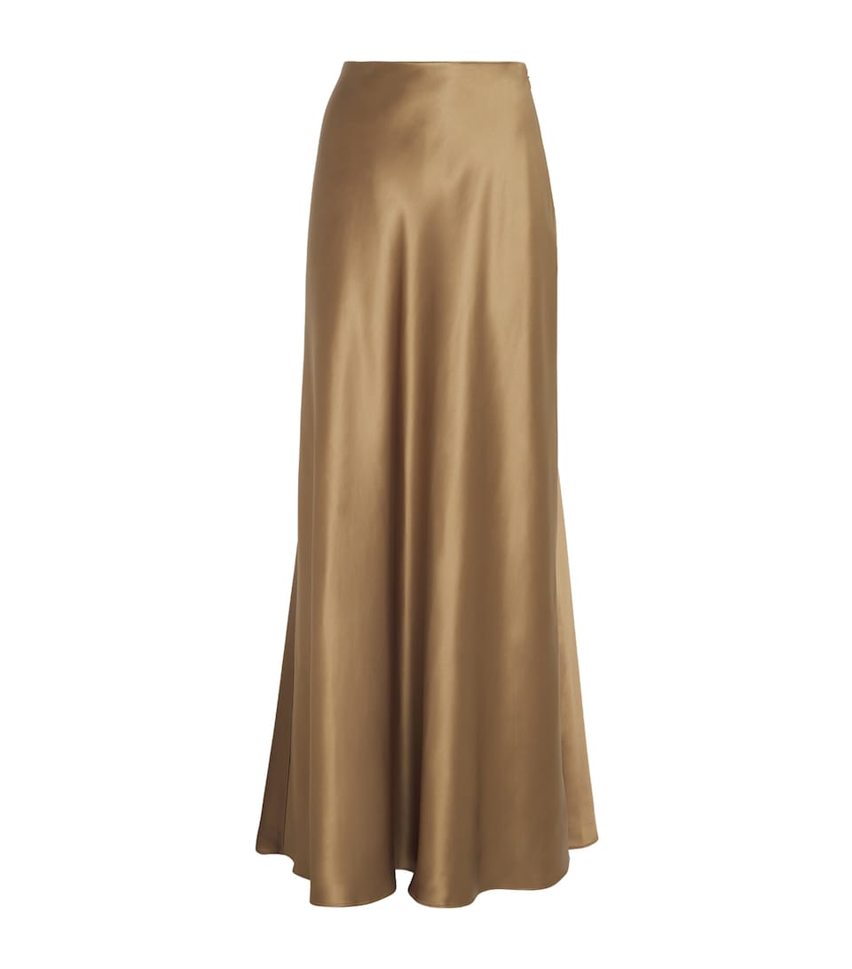 Simkhai Womens Nella Maxi Skirt Ochre