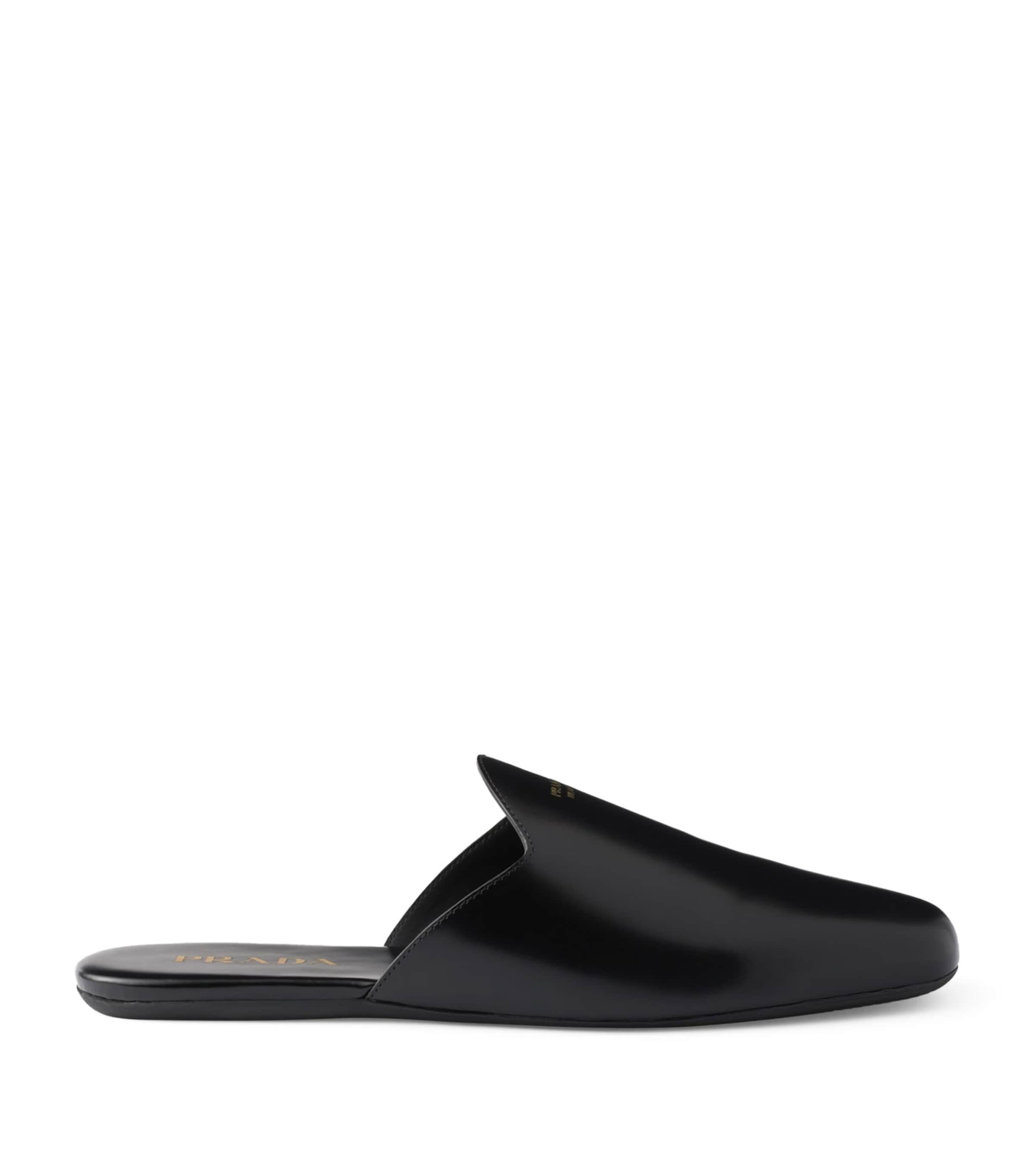 Leather Flat Mules