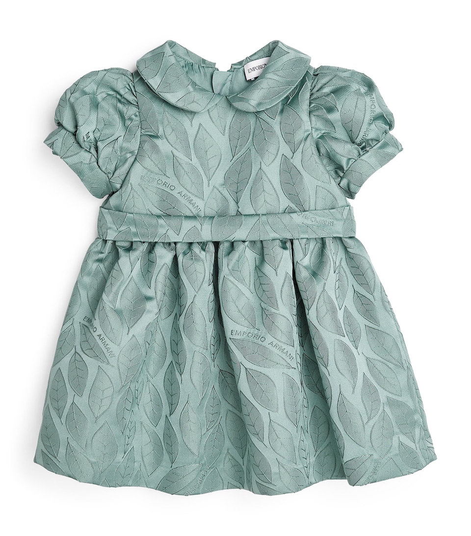 Leaf Jacquard Dress (6-36 Months)