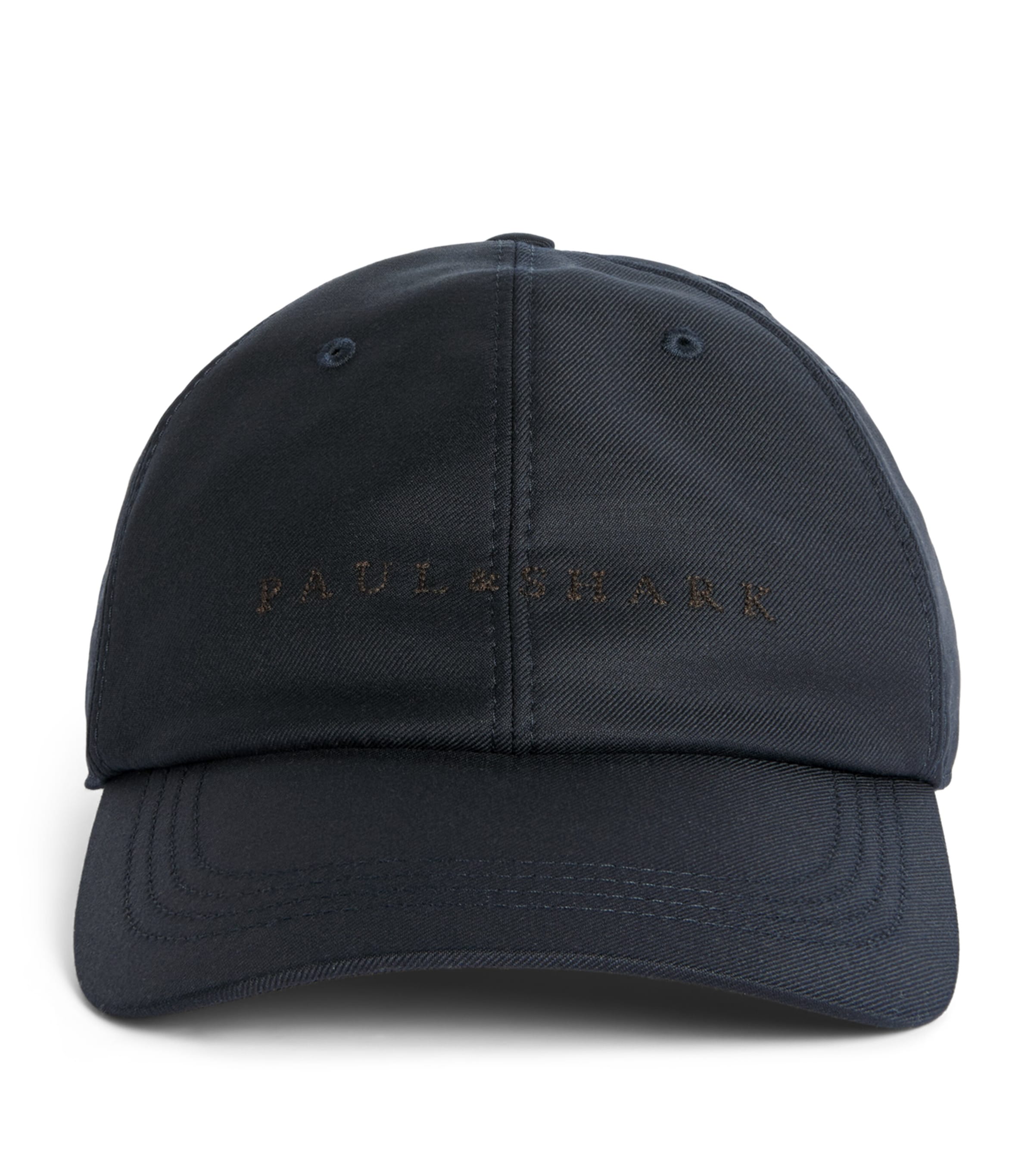Paul & Shark Virgin Wool Logo Baseball Cap Blue