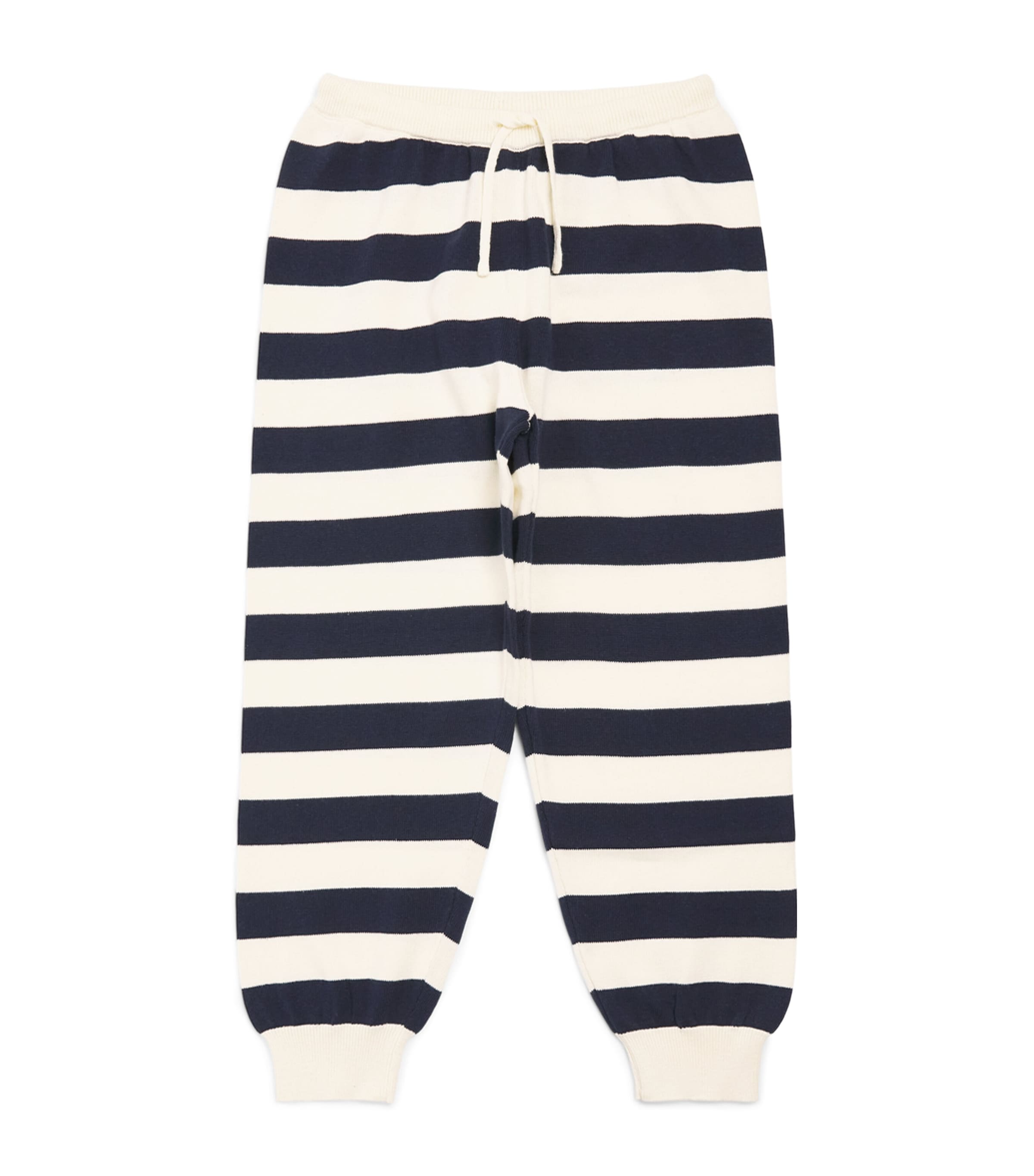 KONGES SLOJD Cotton Stripe Manis Knitted Trousers (0-10 Years) Stripe