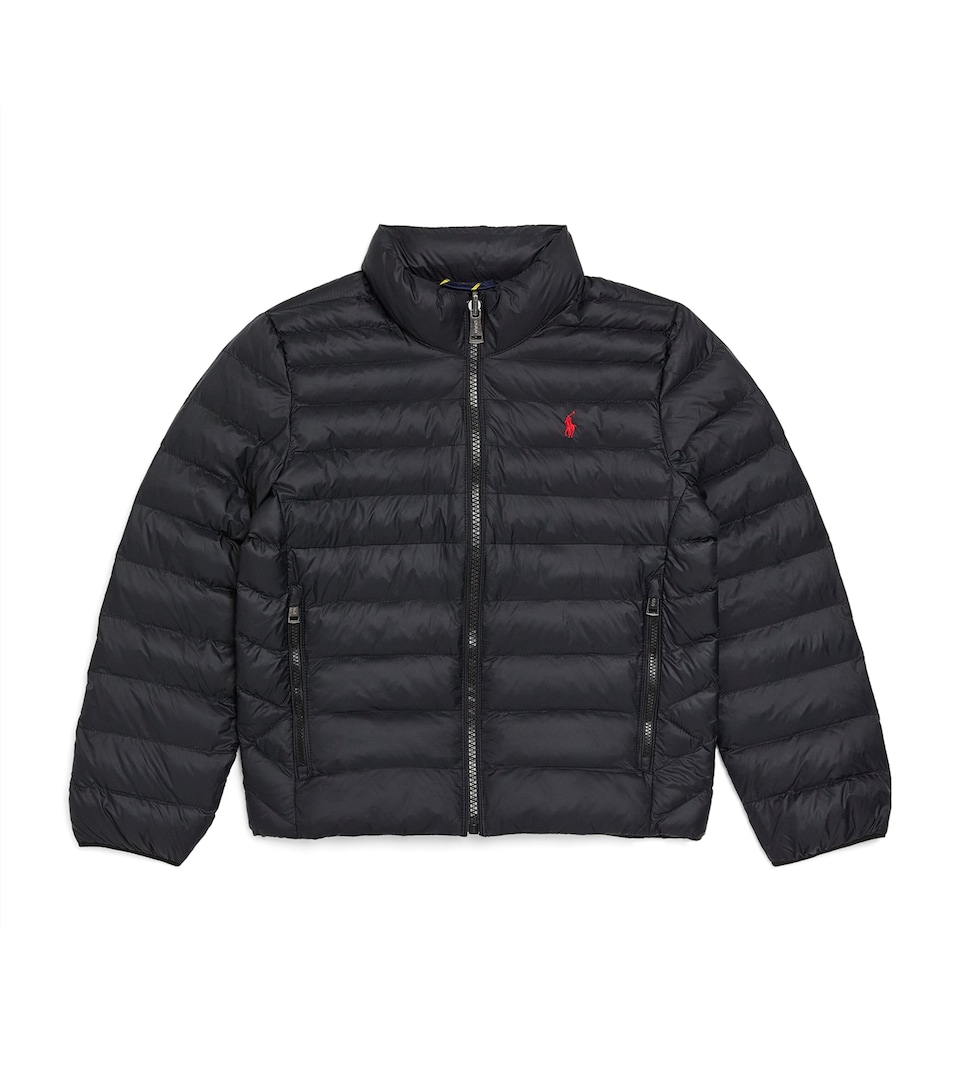 Packable Polo Pony Puffer Jacket (2-7 Years)