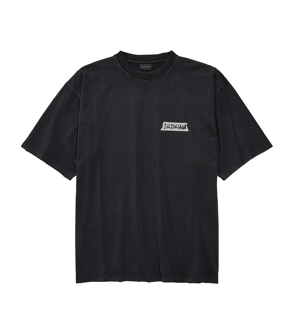 Cotton Masking Tape Logo T-Shirt