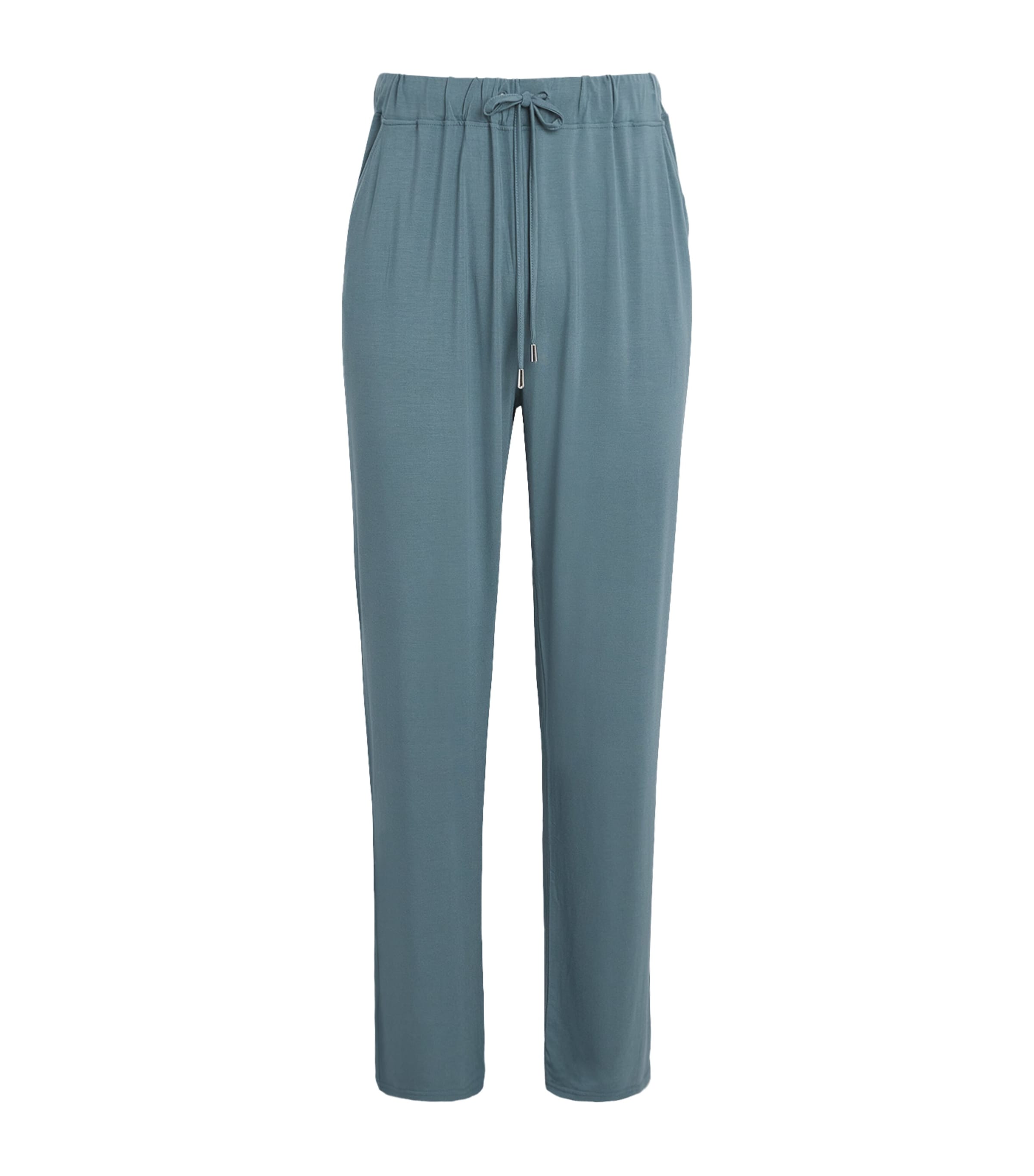 Homebody Mens Drawstring Pyjama Bottoms Teal Mist