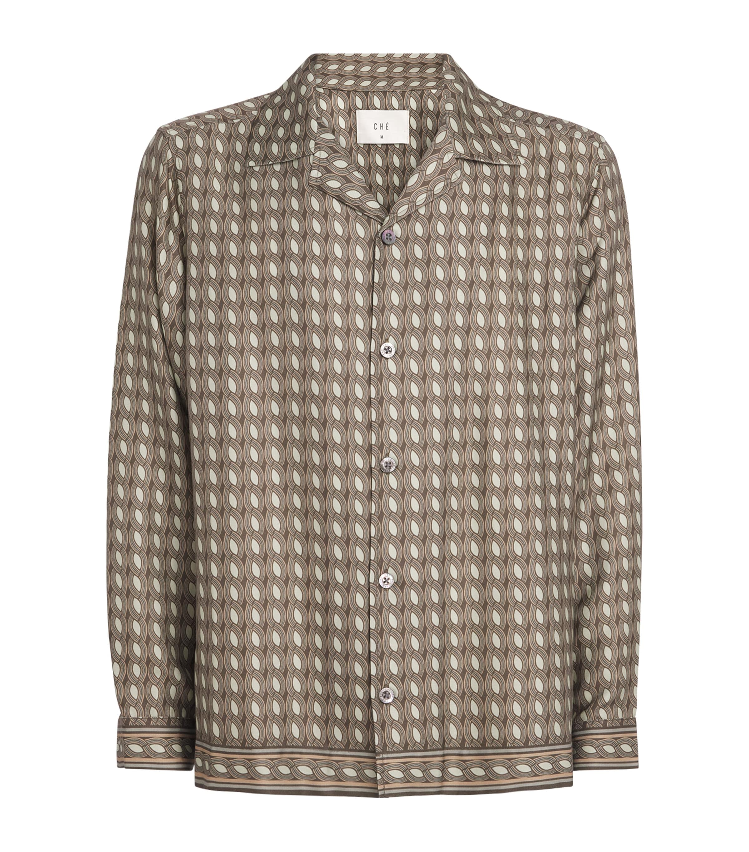 Tencel Moneto Print Shirt