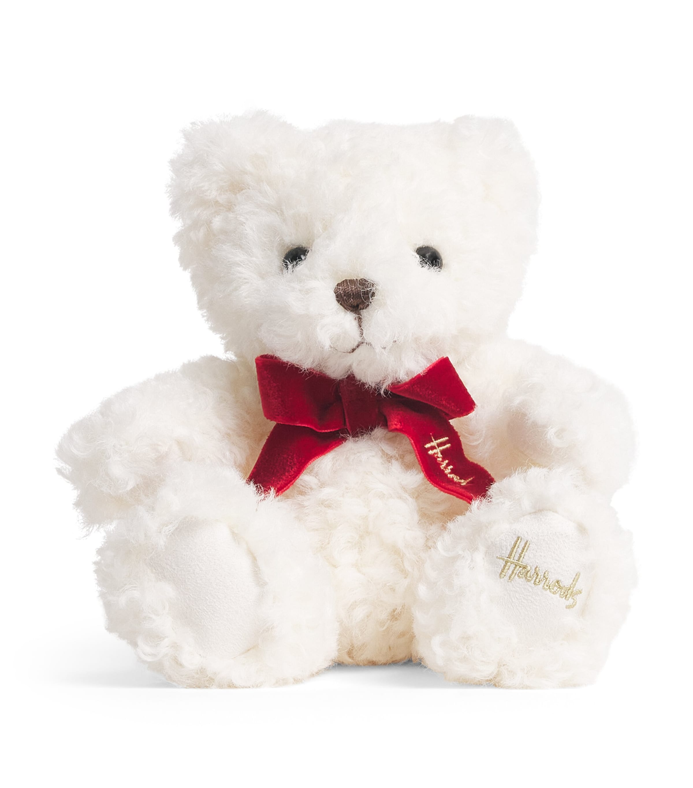 Harrods Snowball Tub Bear (17cm) Brown