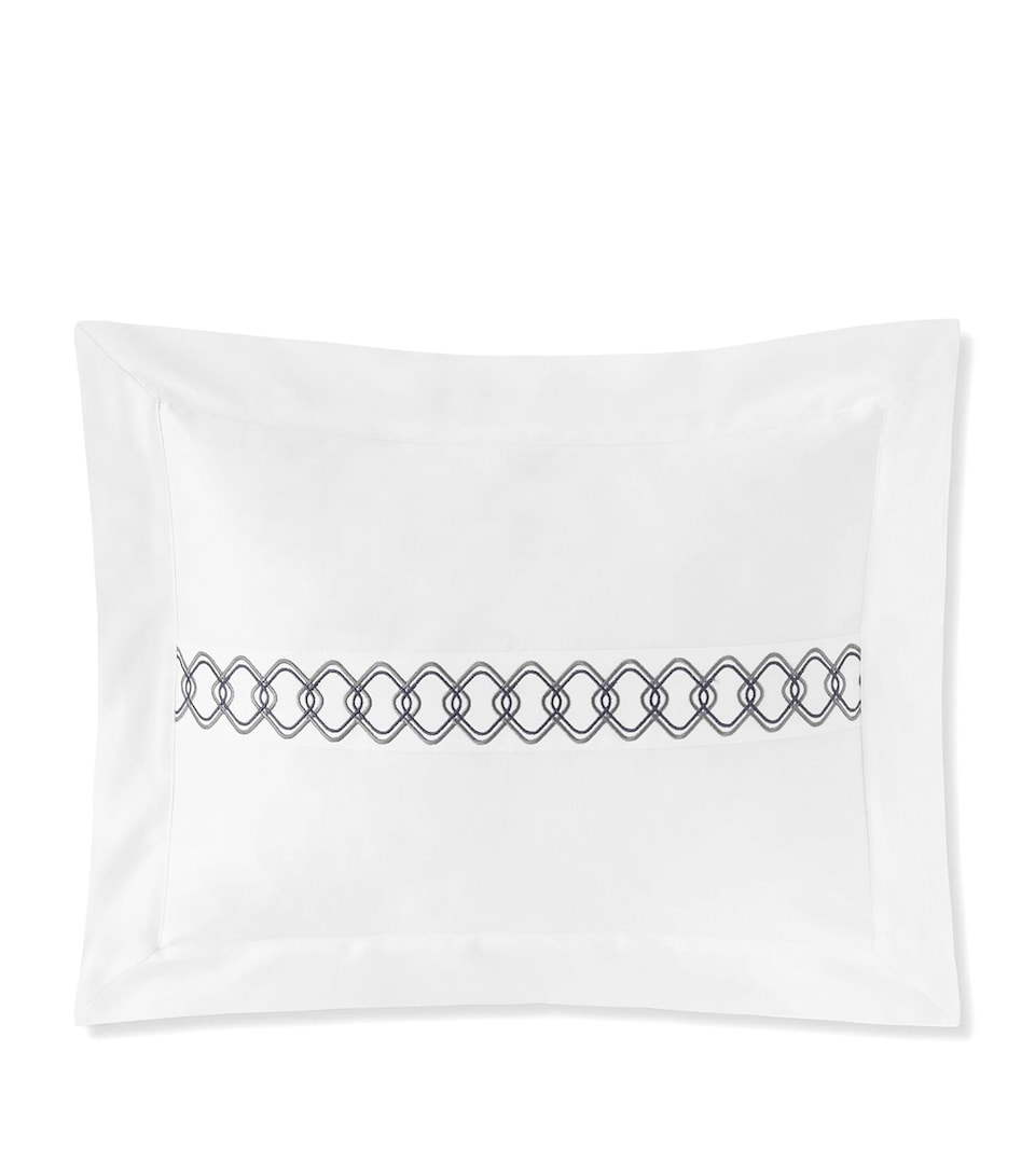 Cotton Ornato King Oxford Pillowcase Pair (50cm x 75cm)