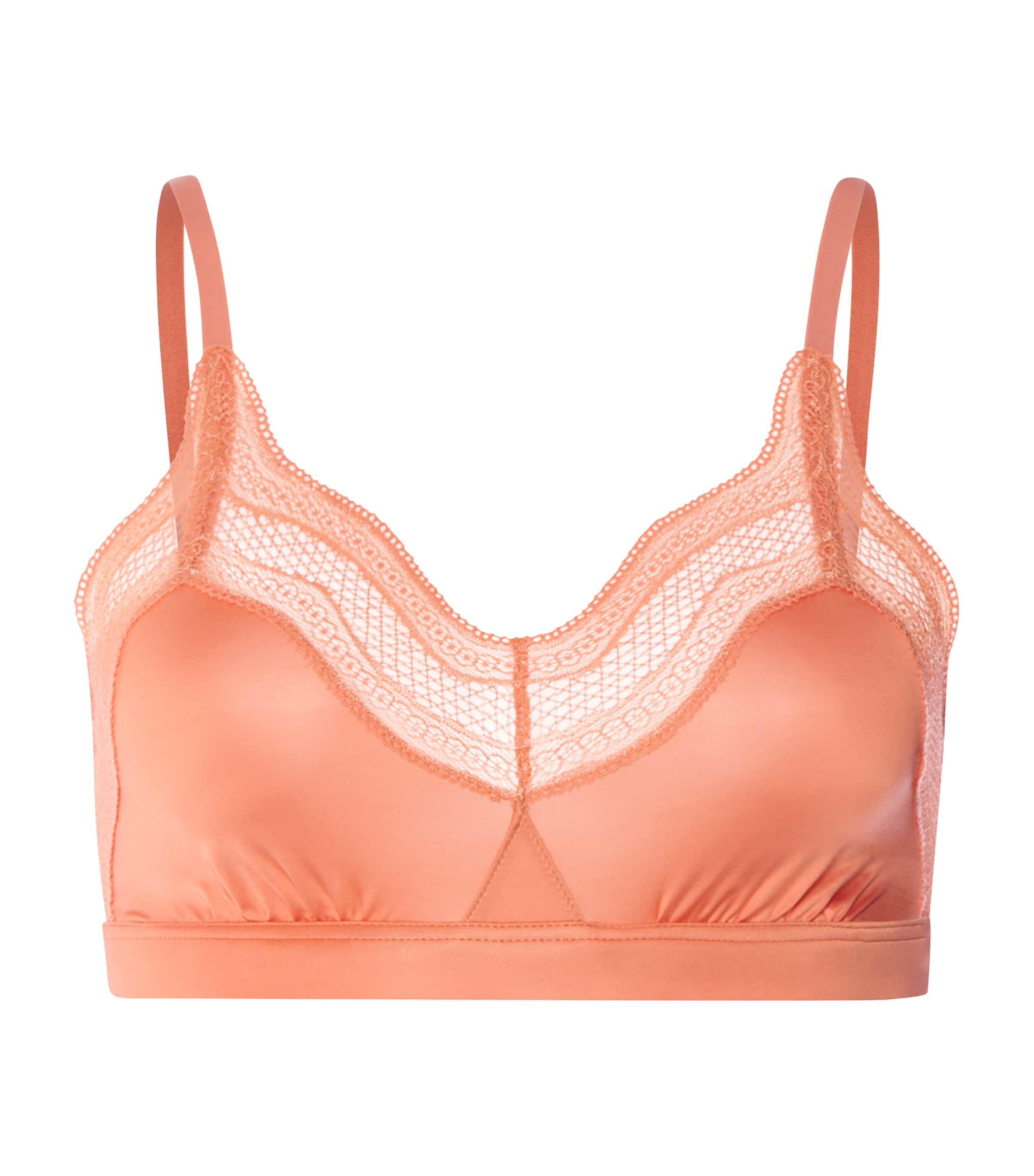 Hanro Womens Soft Cup Cira Bra Light Carnelian