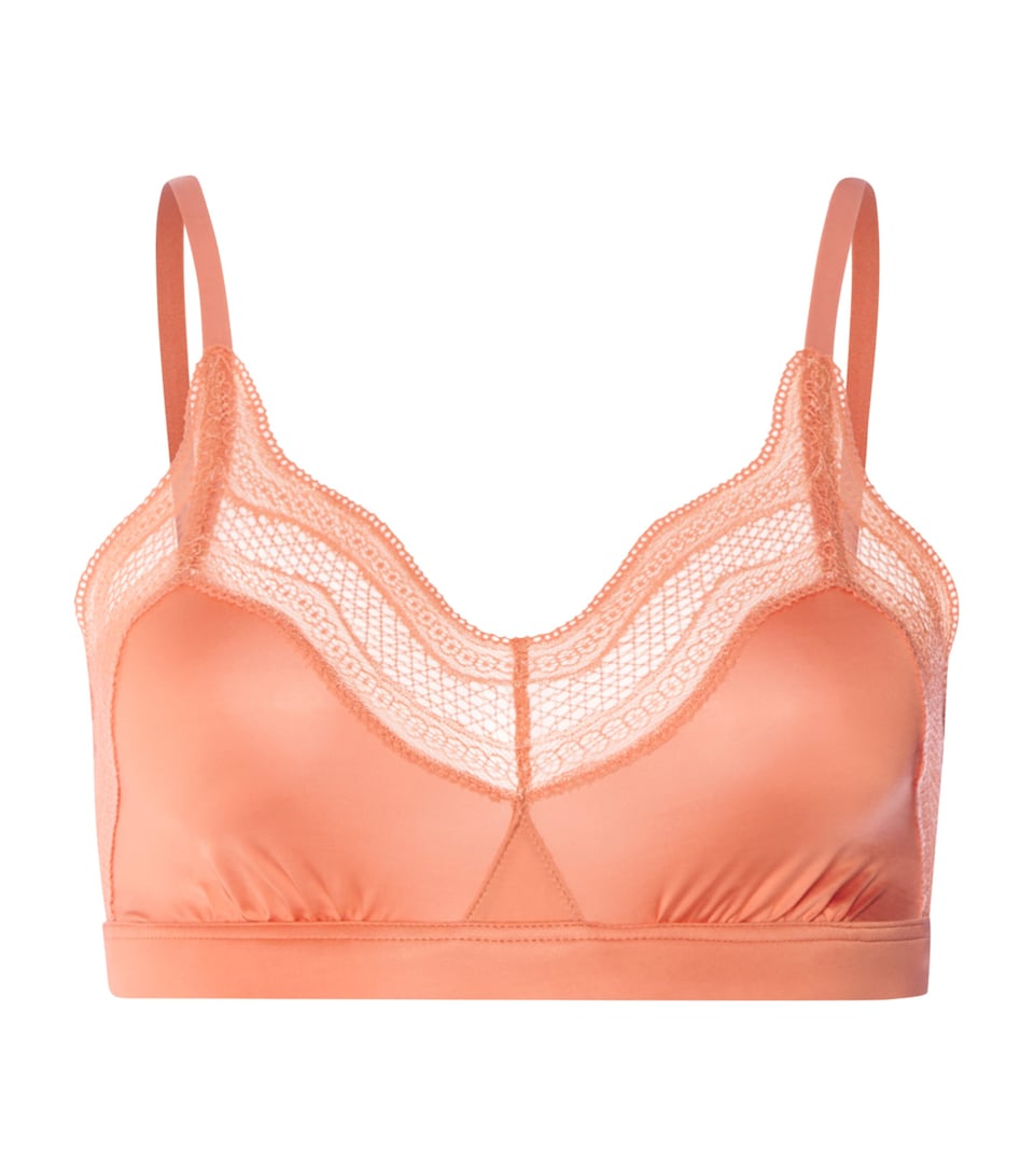 Hanro Womens Soft Cup Cira Bra Light Carnelian