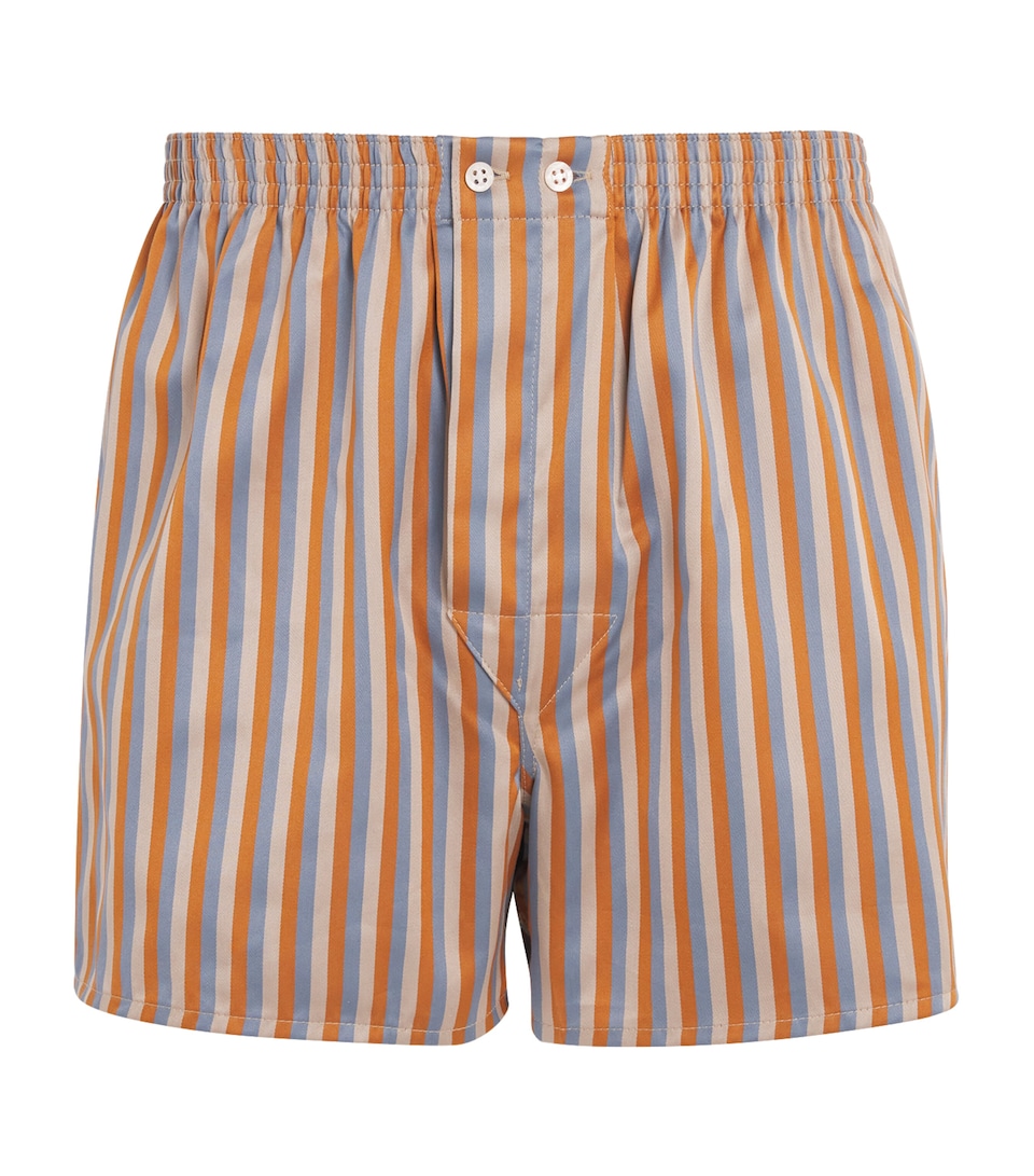 Cotton Stripe Traditional Boxers