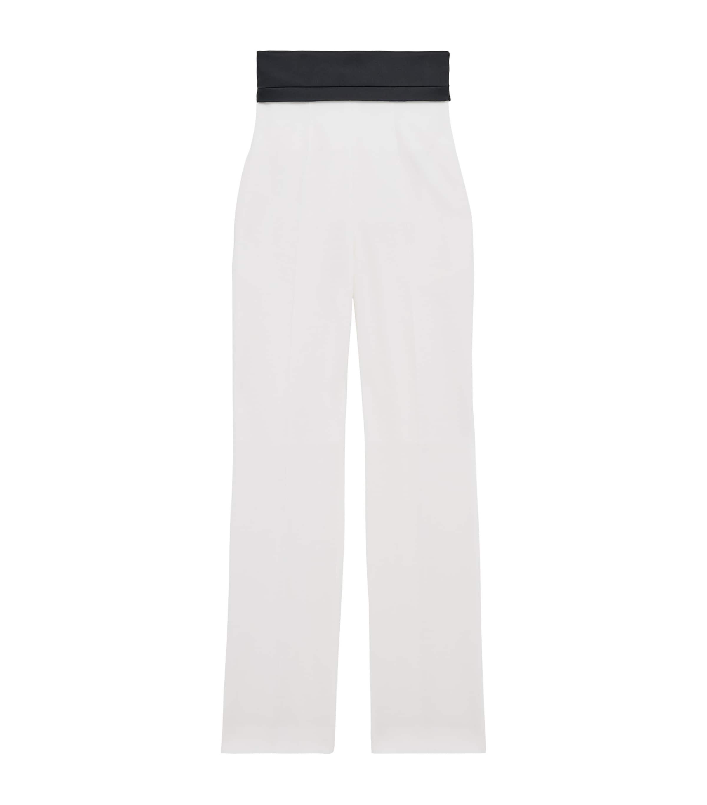 Wool Wide-Leg Trousers