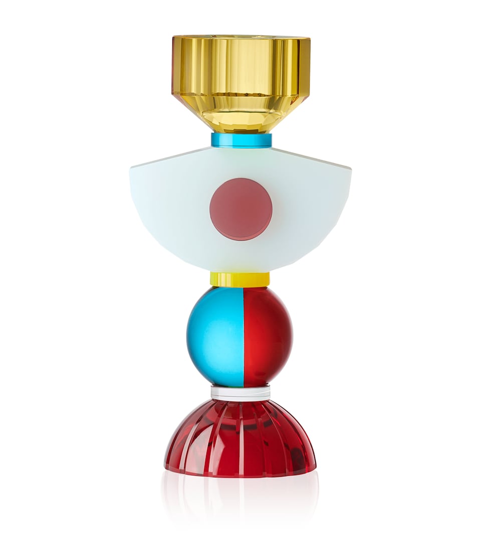 Reflections Copenhagen Crystal India Candle Holder (15.5cm)