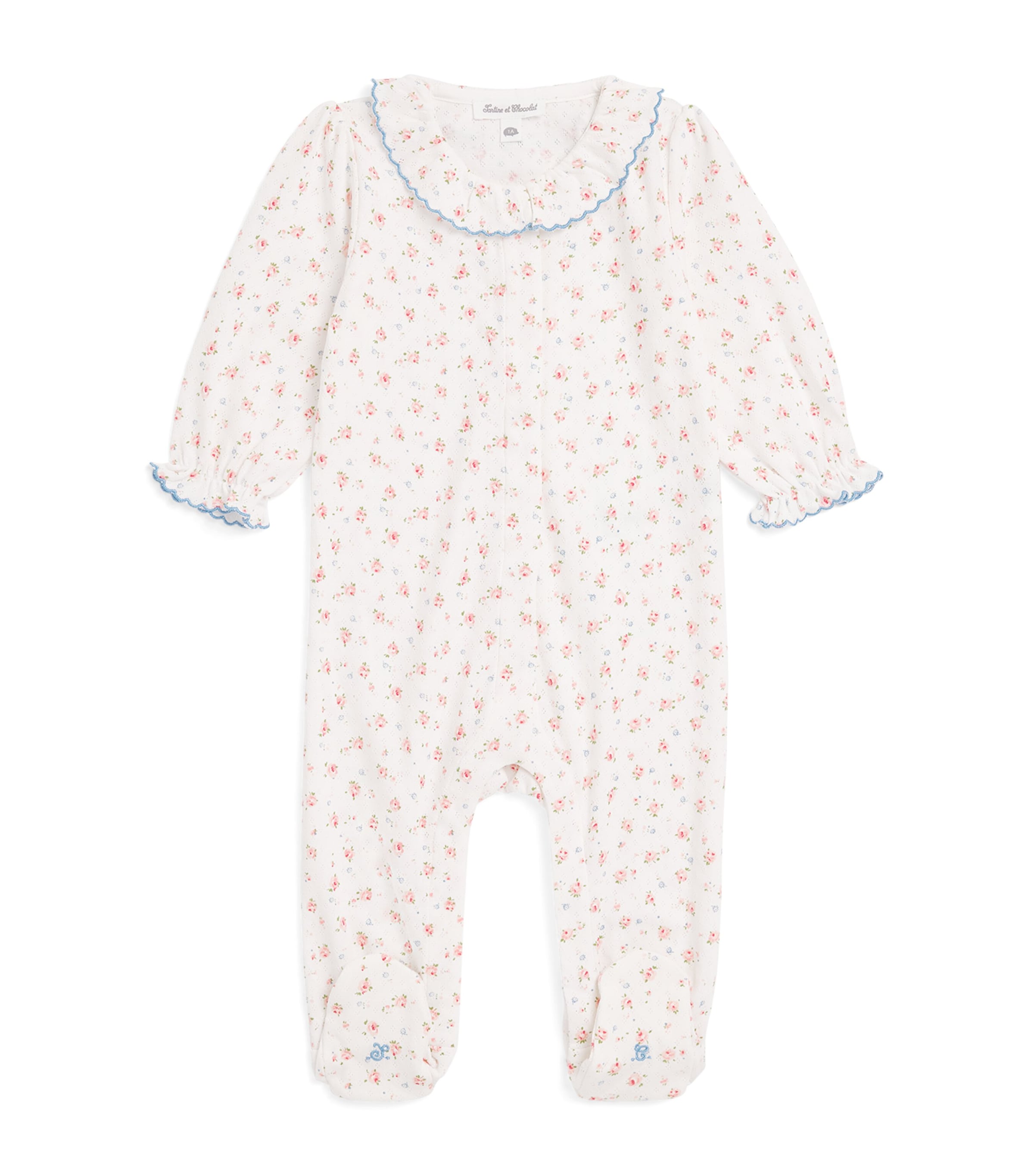 Cotton Floral All-In-One (0-24 Months)