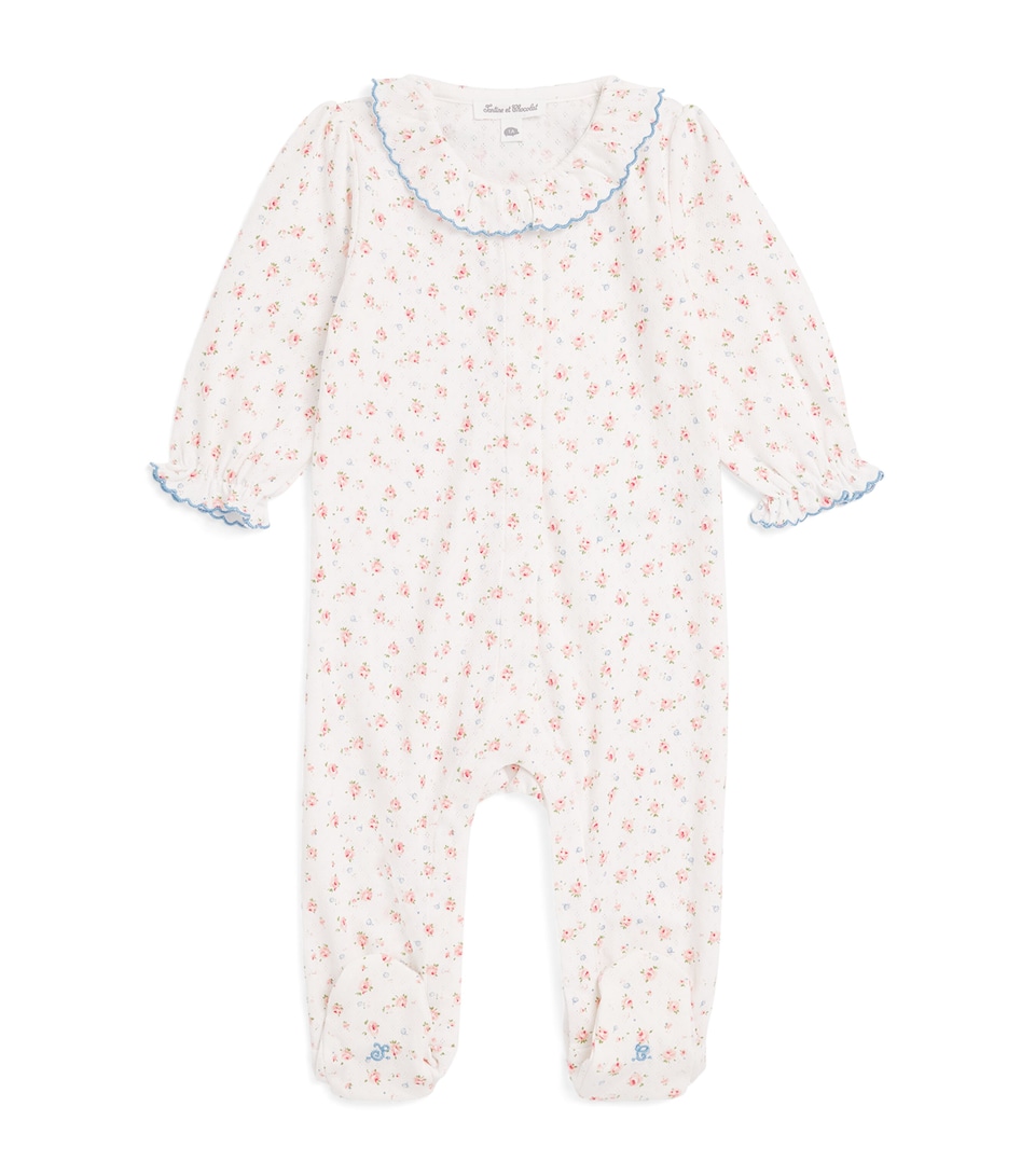 Cotton Floral All-In-One (0-24 Months)