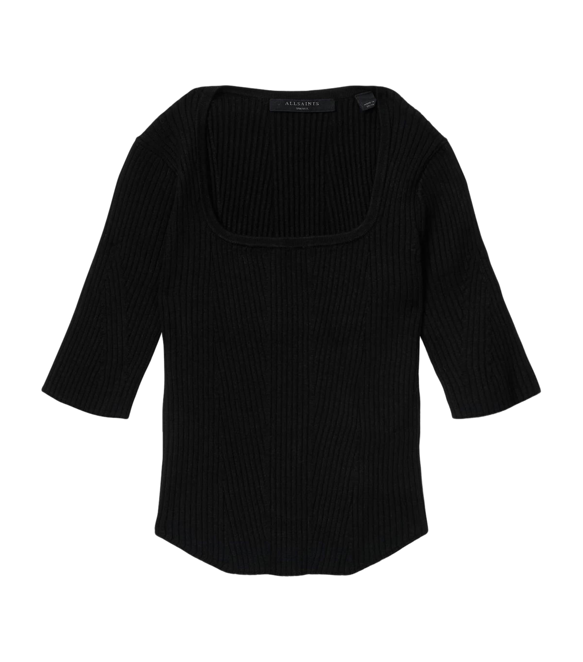 AllSaints Womens Cruz Hally Top Black