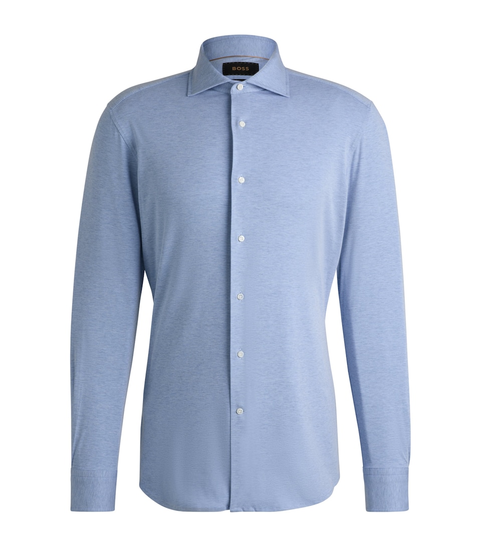 Stretch-Cotton Slim Shirt