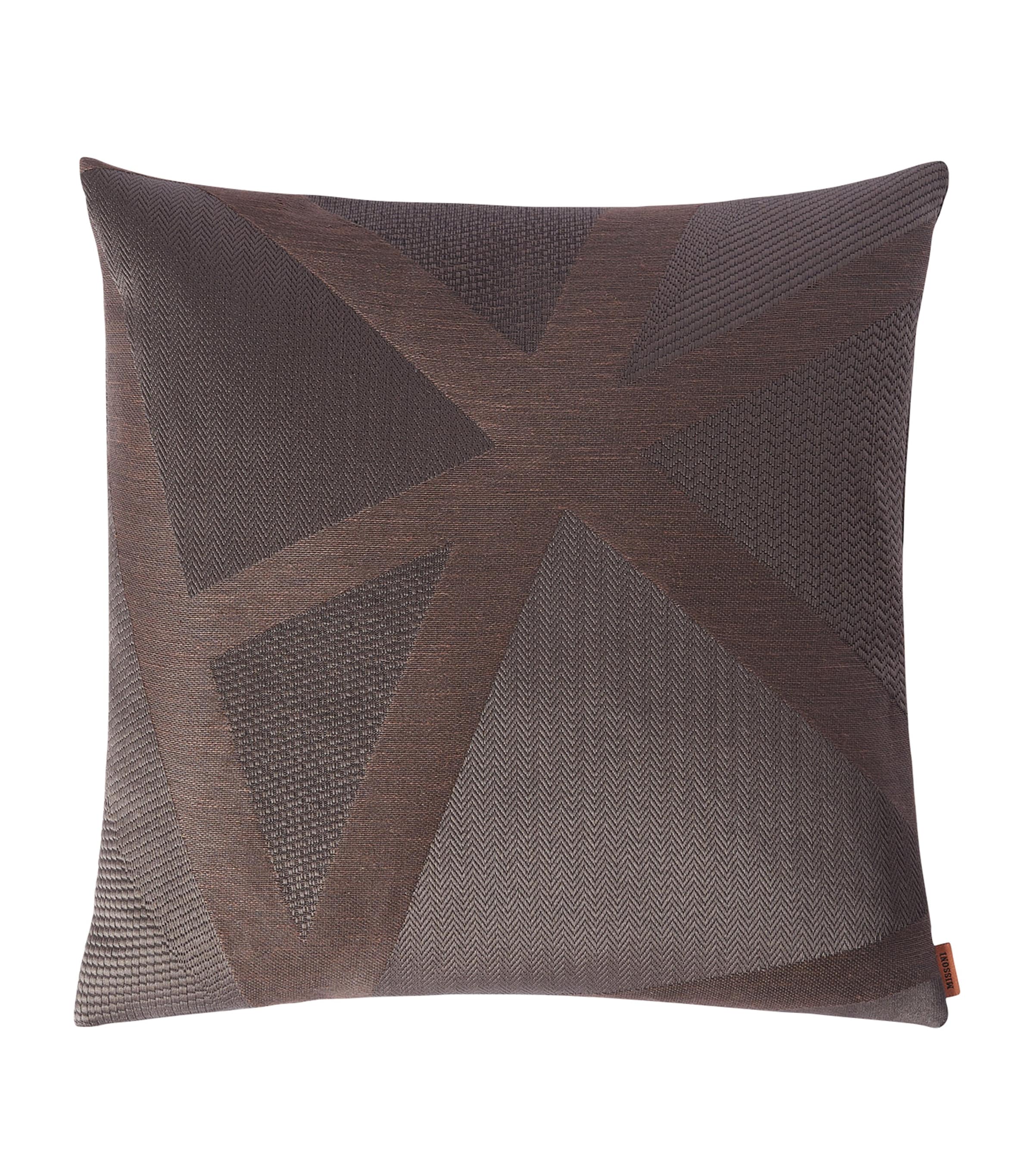 Missoni Home Nastri Relief Cushion (40cm x 40cm) Brown
