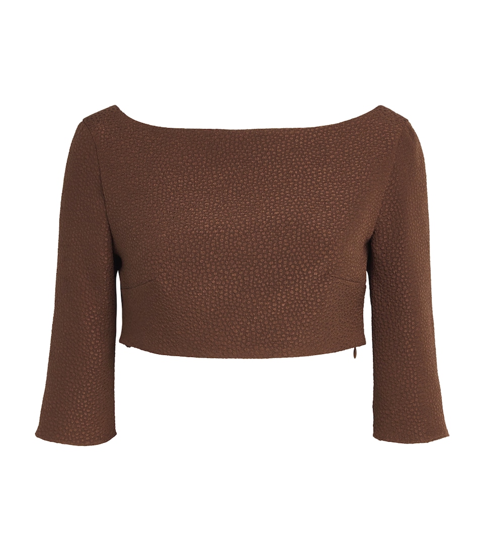 Jacquard Joan Crop Top