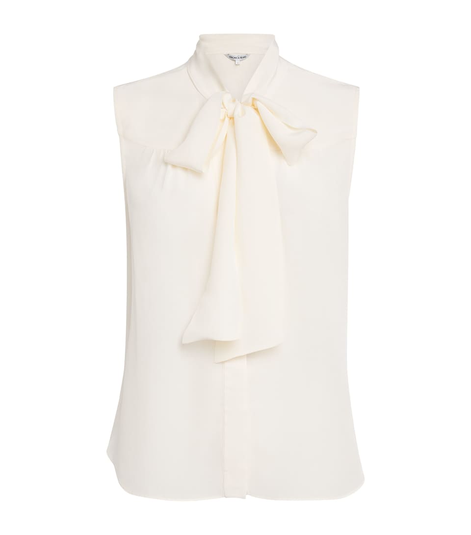 Self-Tie Magnolia Blouse