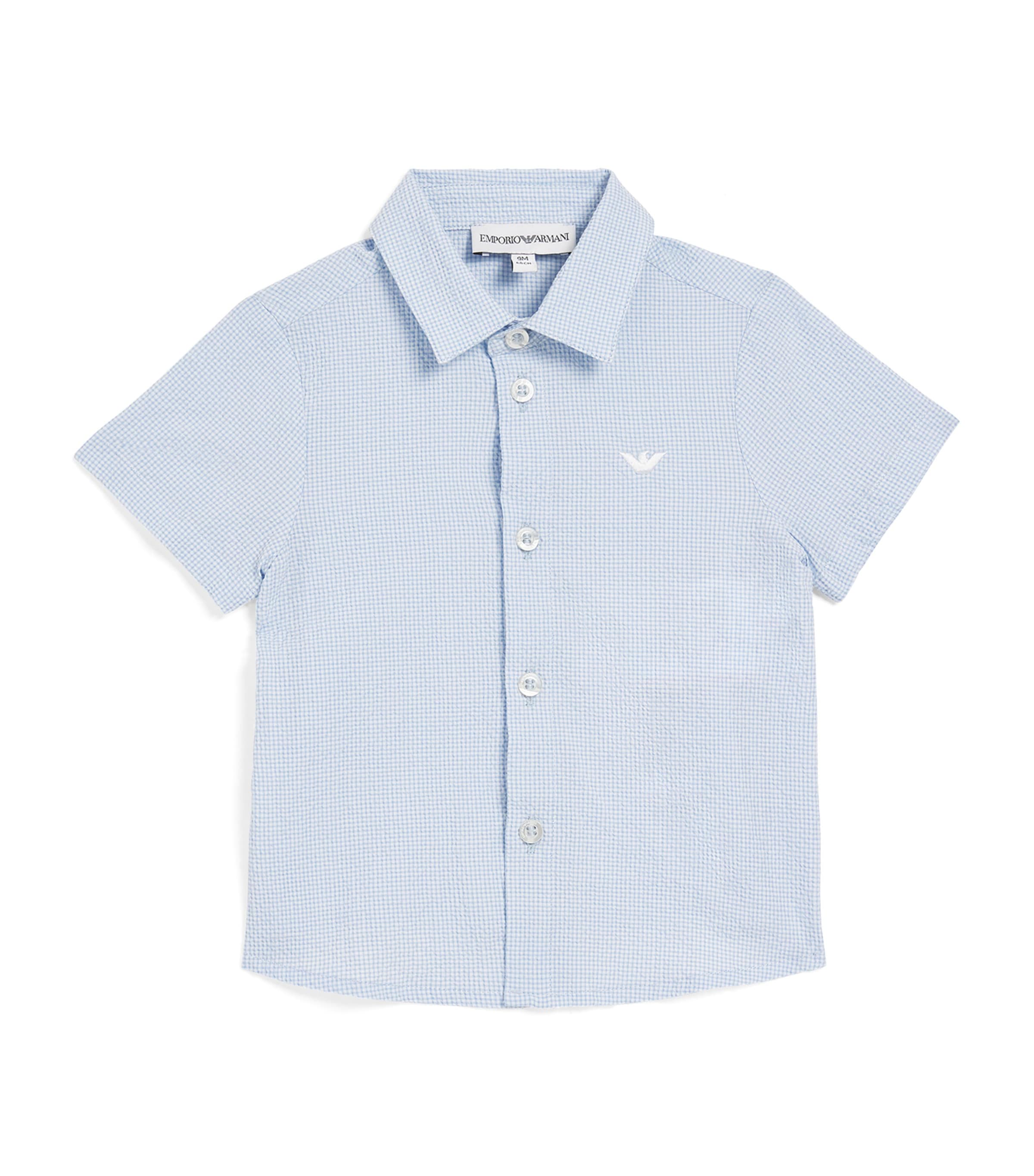 Cotton-Blend Seersucker Shirt (6-36 Months)