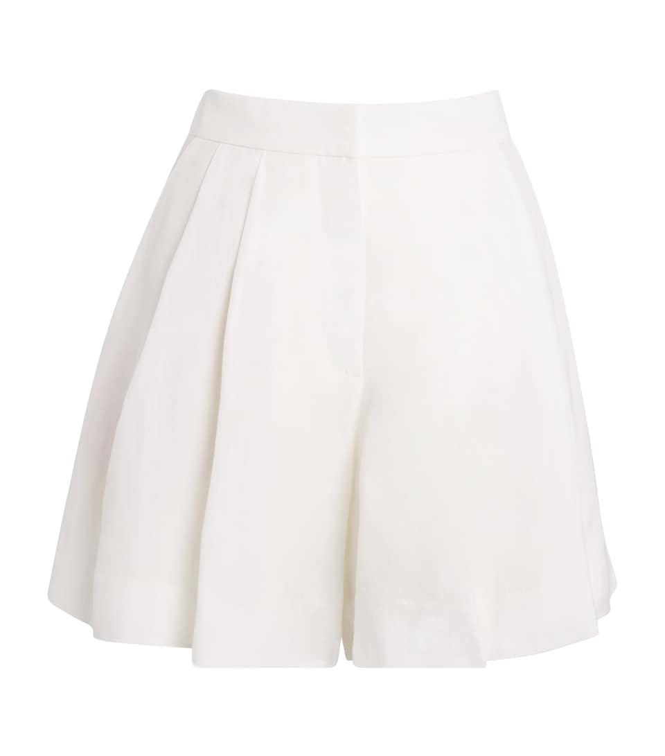 Pleated Tailored Shorts