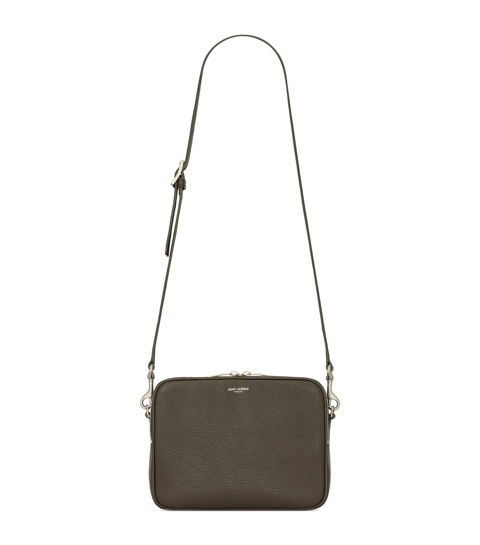 Leather Camera Cross-Body Bag