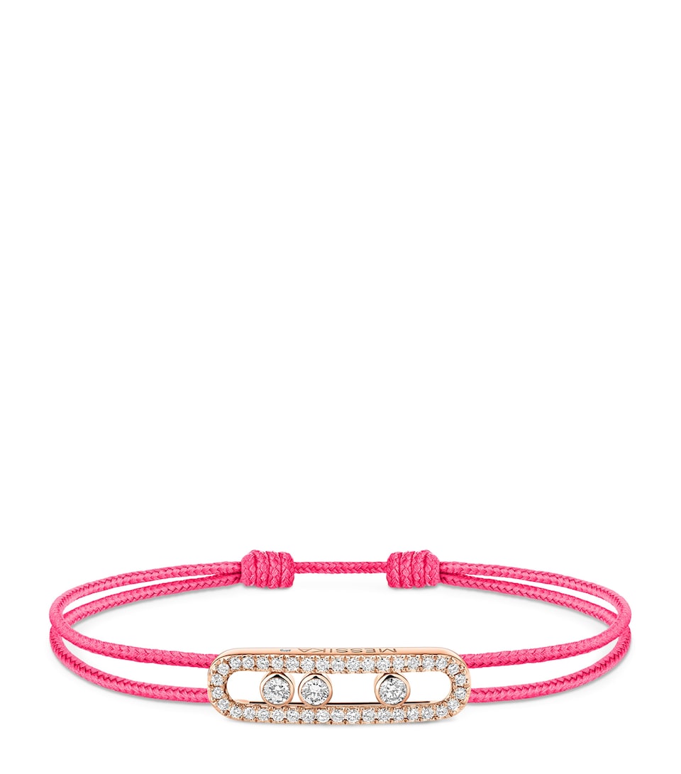 Messika Messika Care(s) Pink Gold and Diamond Pavé Bracelet (0.26ct) Pink Gold