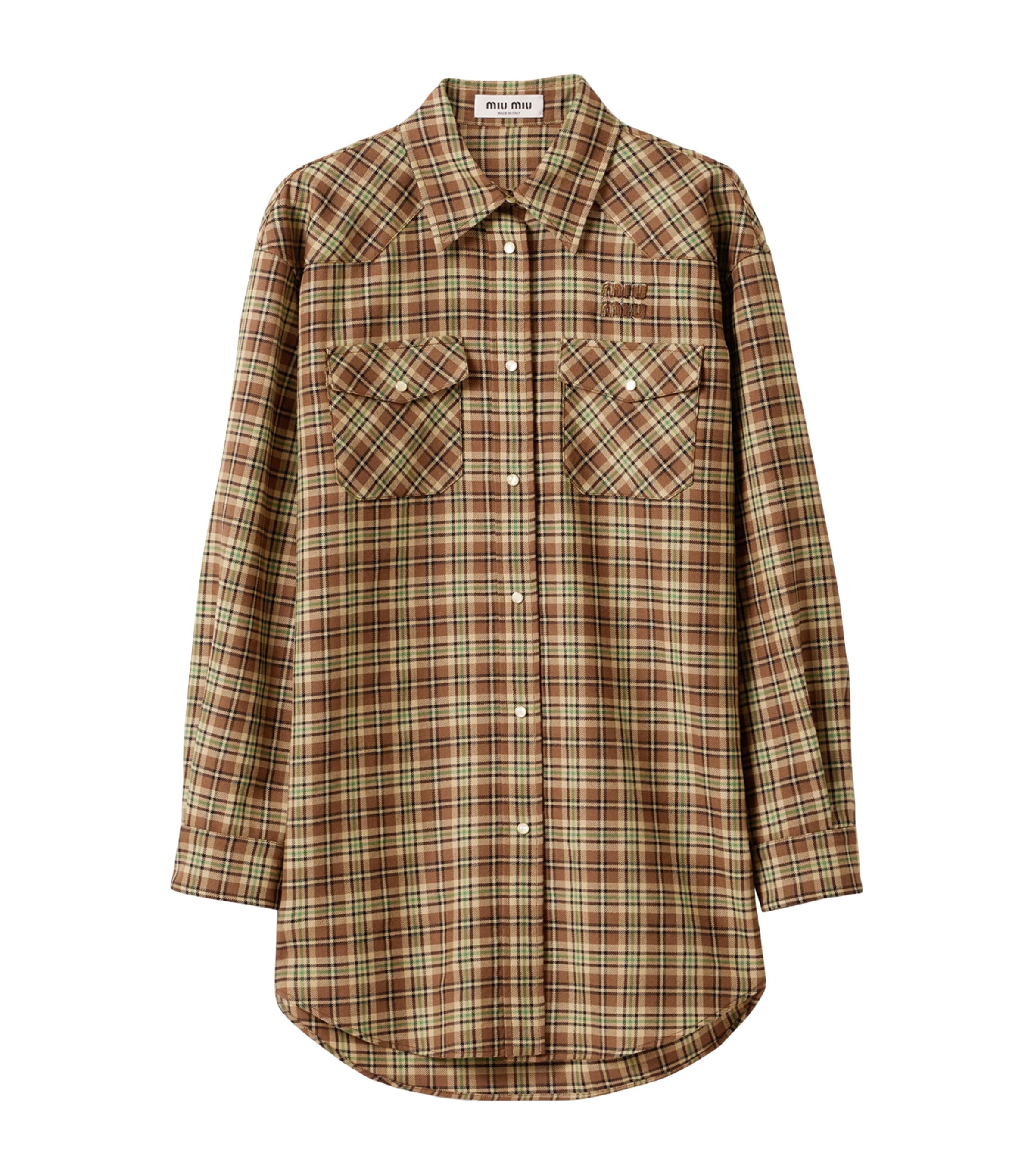Fleece Plaid Shirt