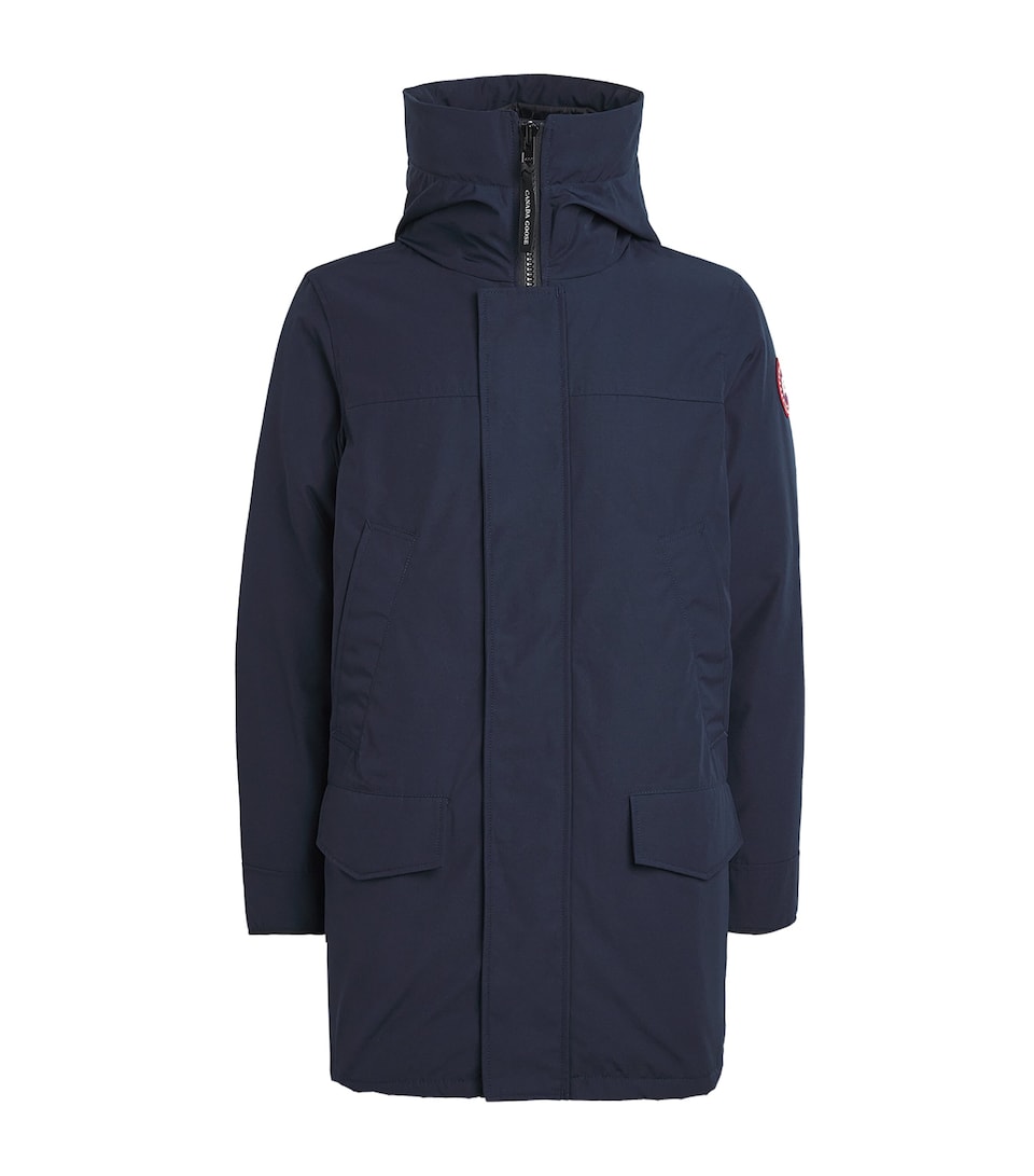 Canada Goose Mens Langford Parka Coat Atlantic Navy