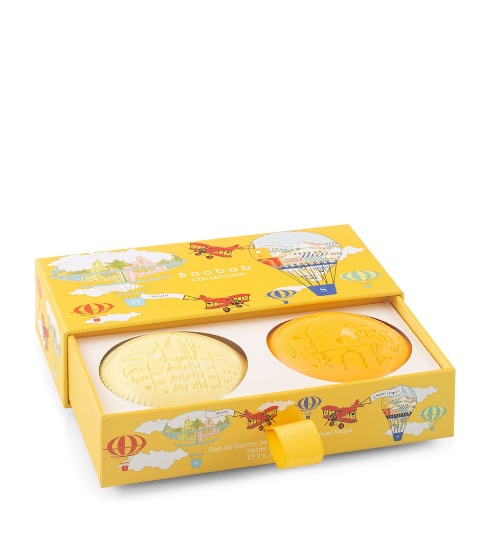 Baobab Collection Miami and À Saint-Tropez Soap Gift Set