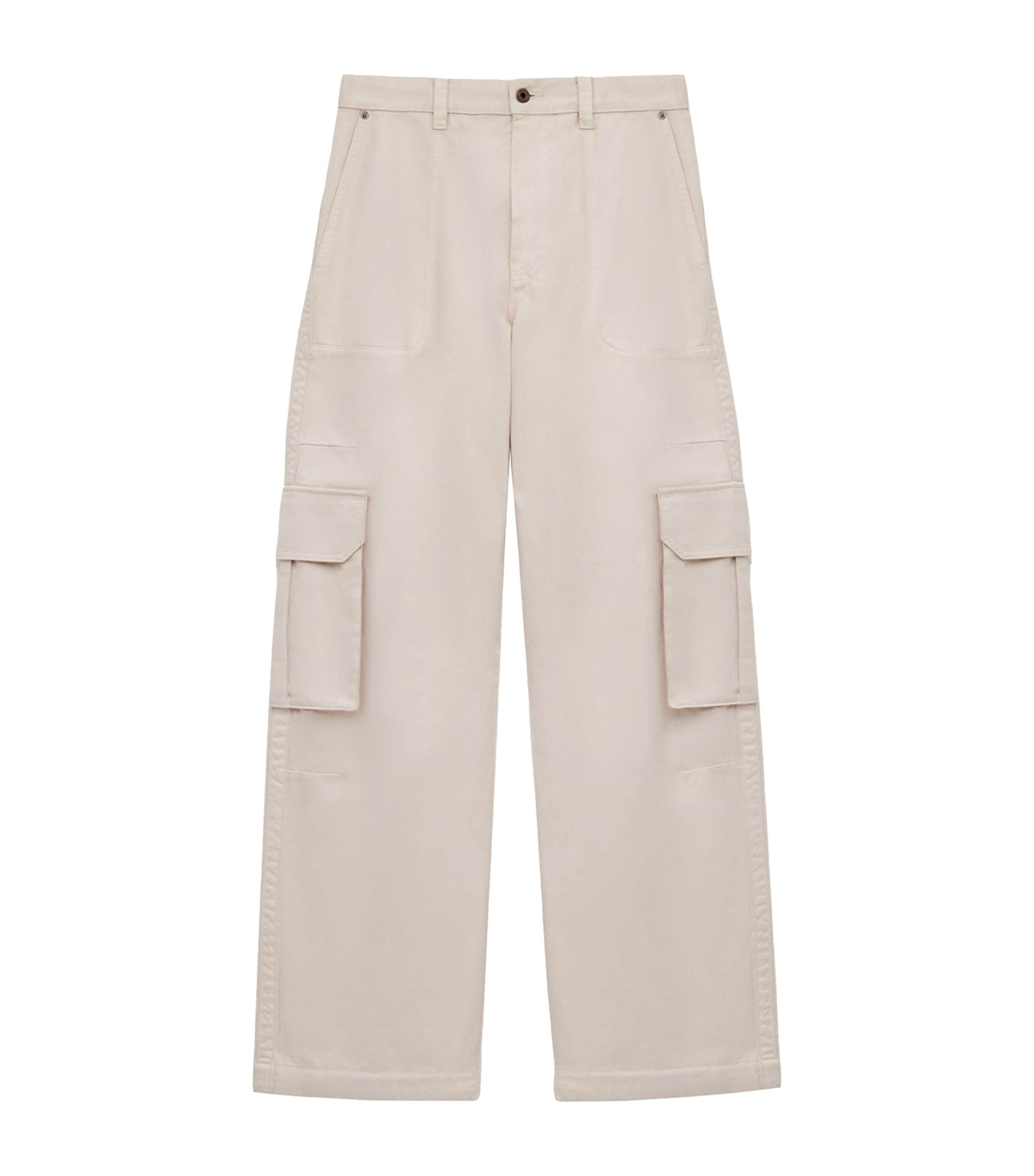 Cotton Cargo Trousers