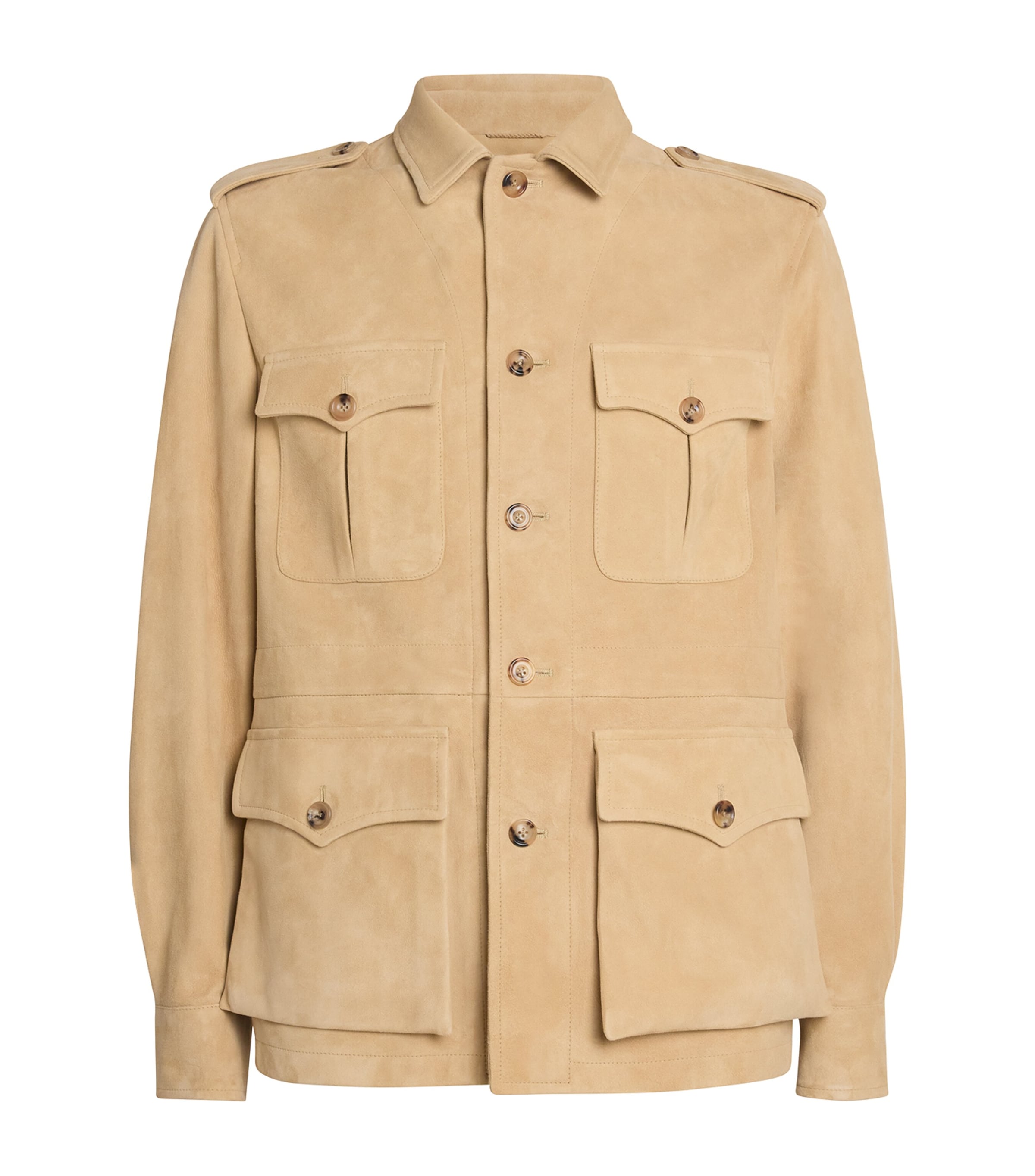 x Wimbledon Suede Safari Jacket