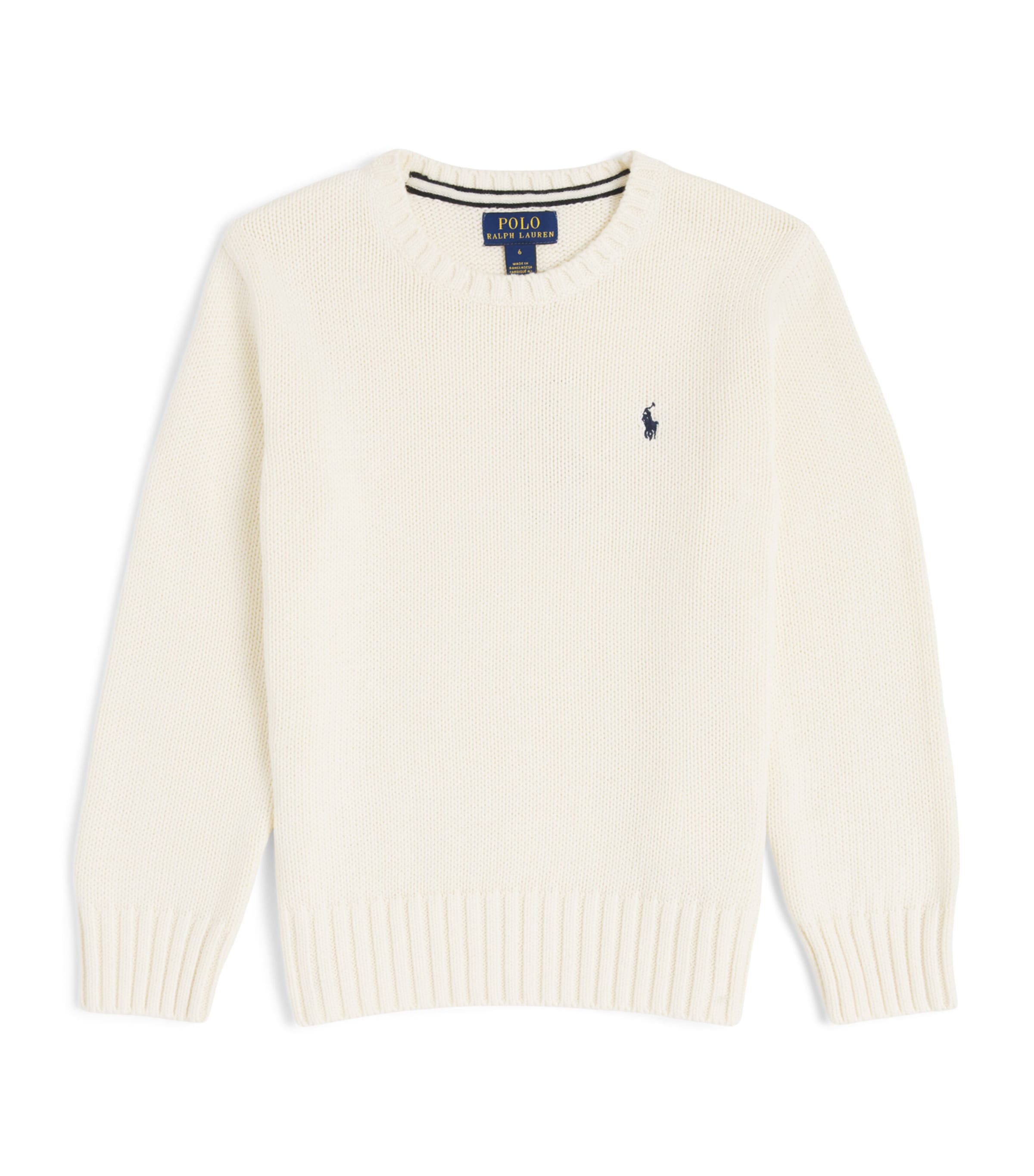 Ralph Lauren Kids Cotton Polo Pony Sweater (2-7 Years) Clubhouse