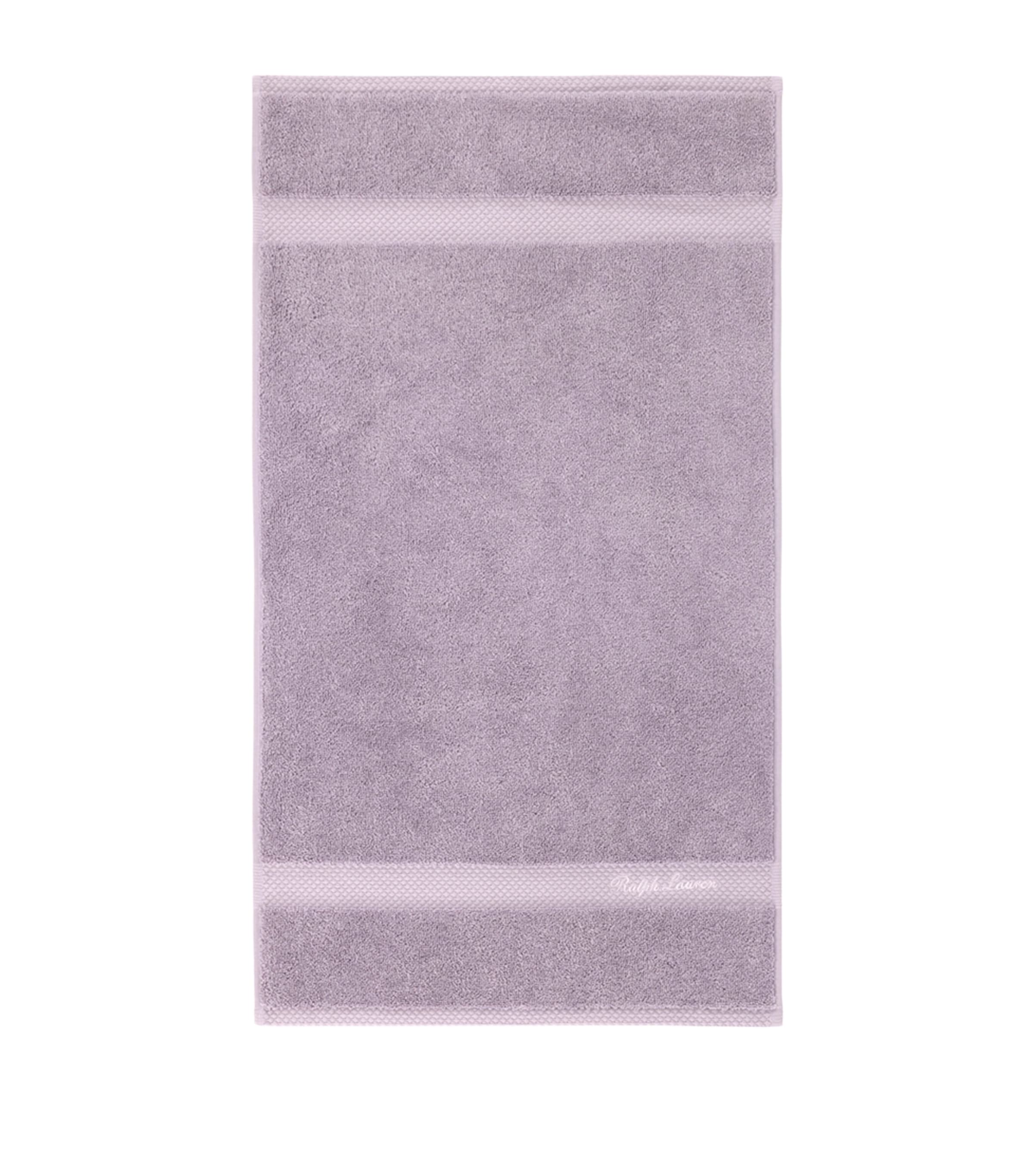 Ralph Lauren Home Dulaney Guest Towel (42cm x 70cm) Lilac